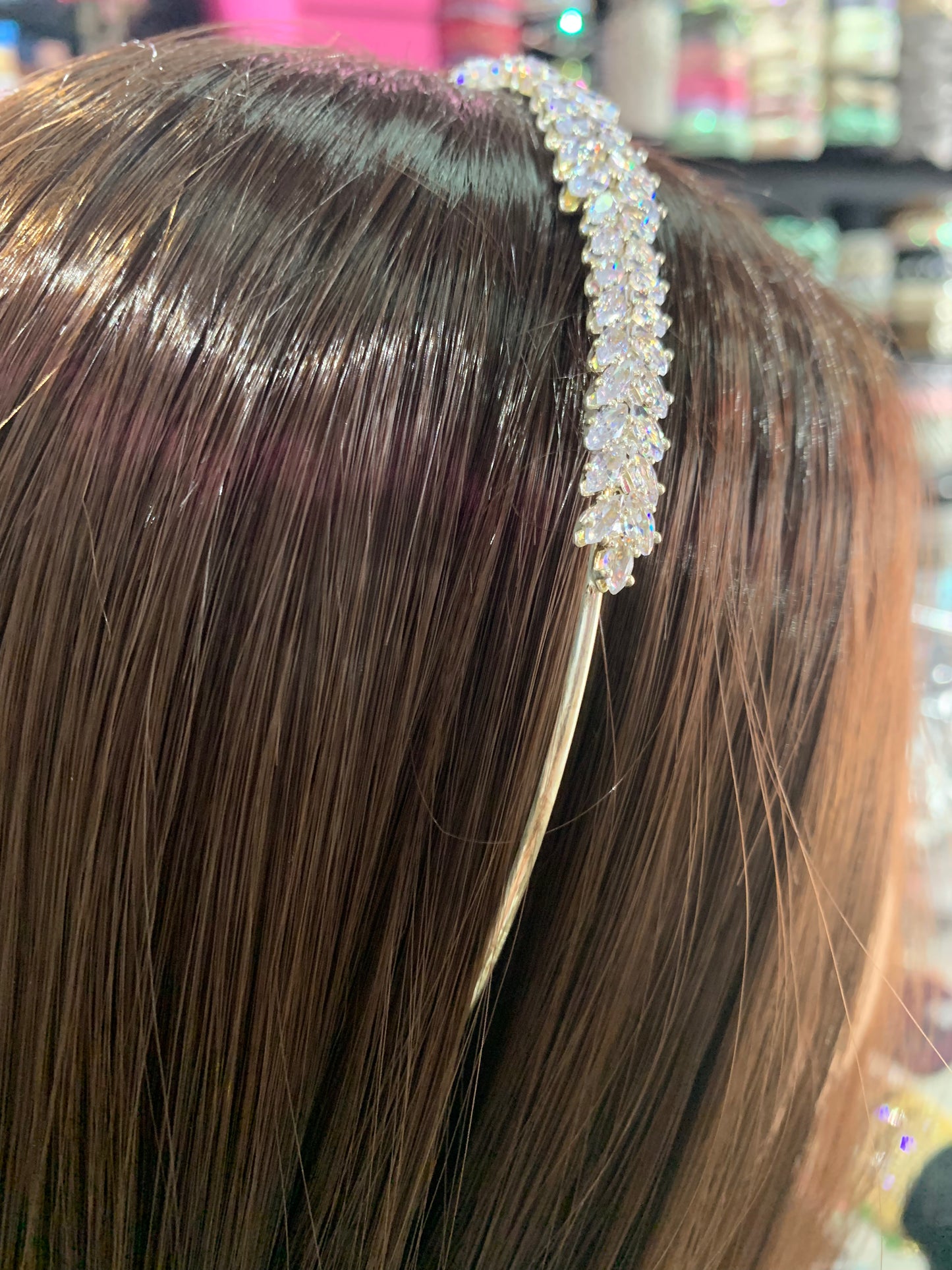 Diadema decorada - bling bling