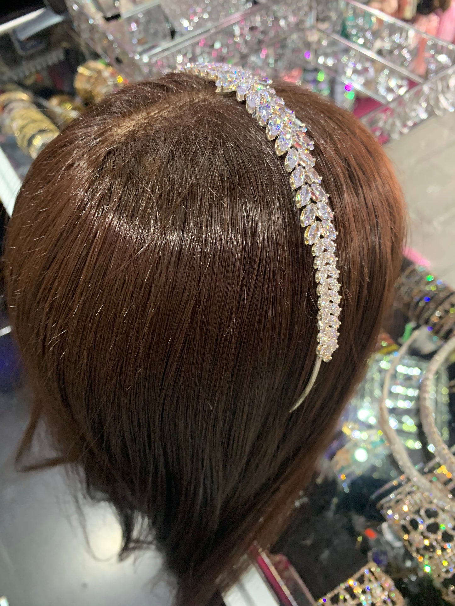 Diadema decorada - bling bling