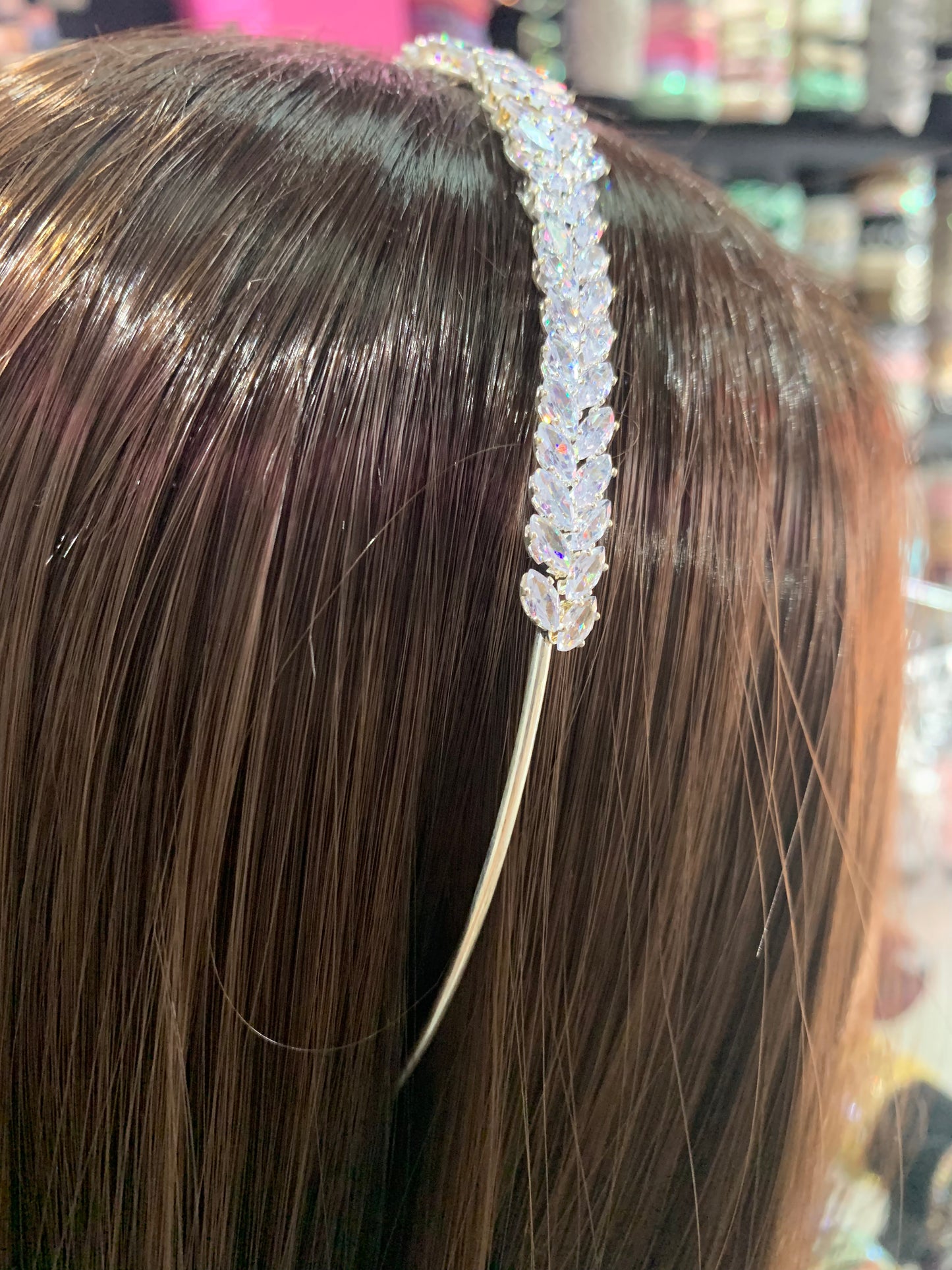Diadema decorada - bling bling