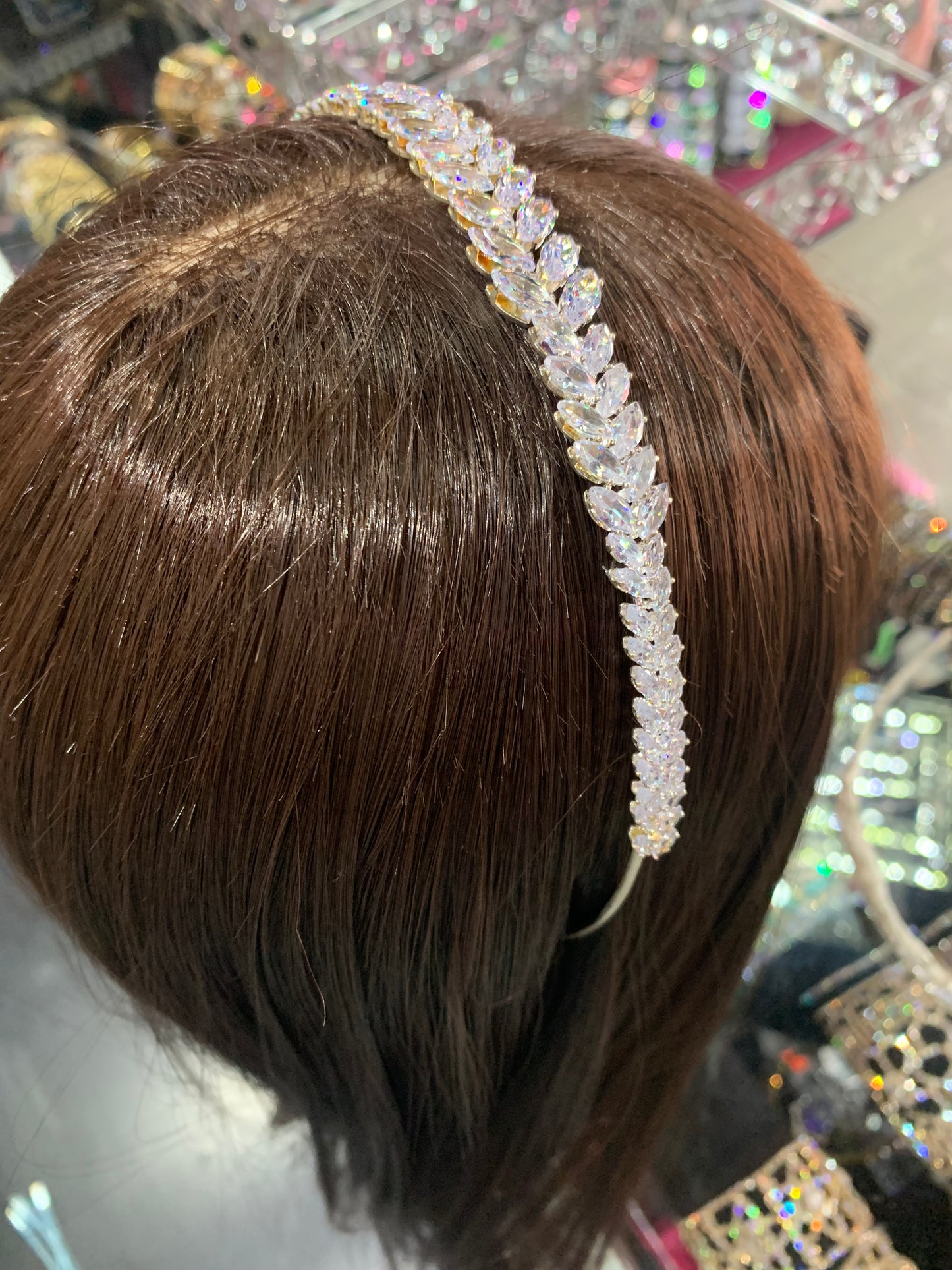 Diadema decorada - bling bling