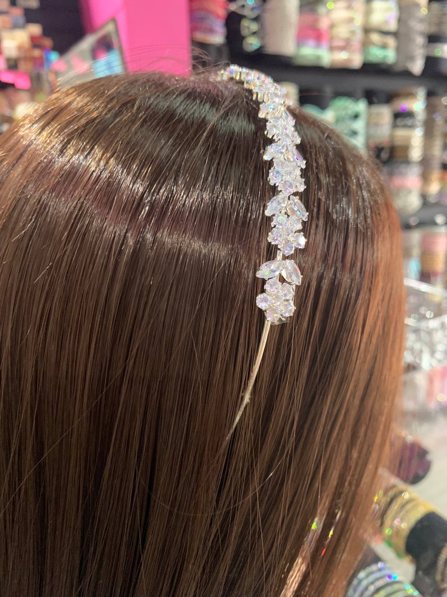Diadema decorada - bling bling