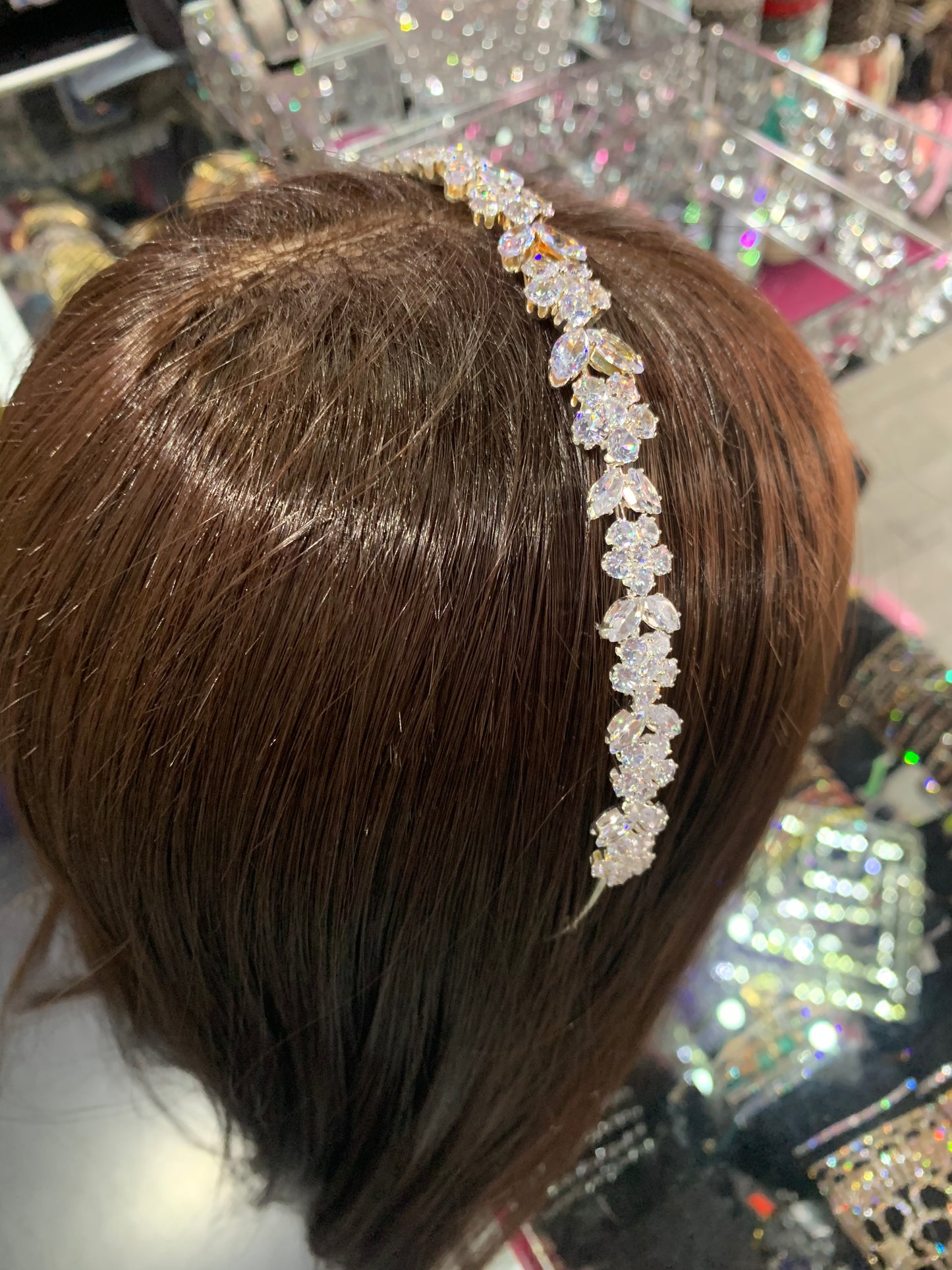 Diadema decorada - bling bling