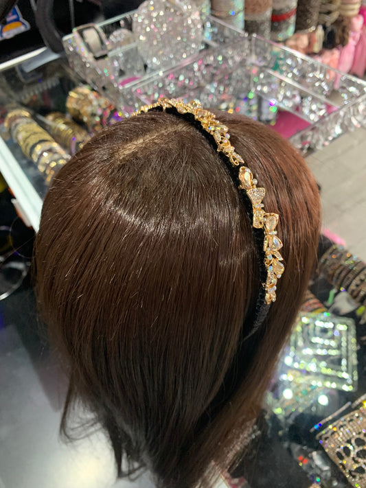 Diadema decorada - bling bling