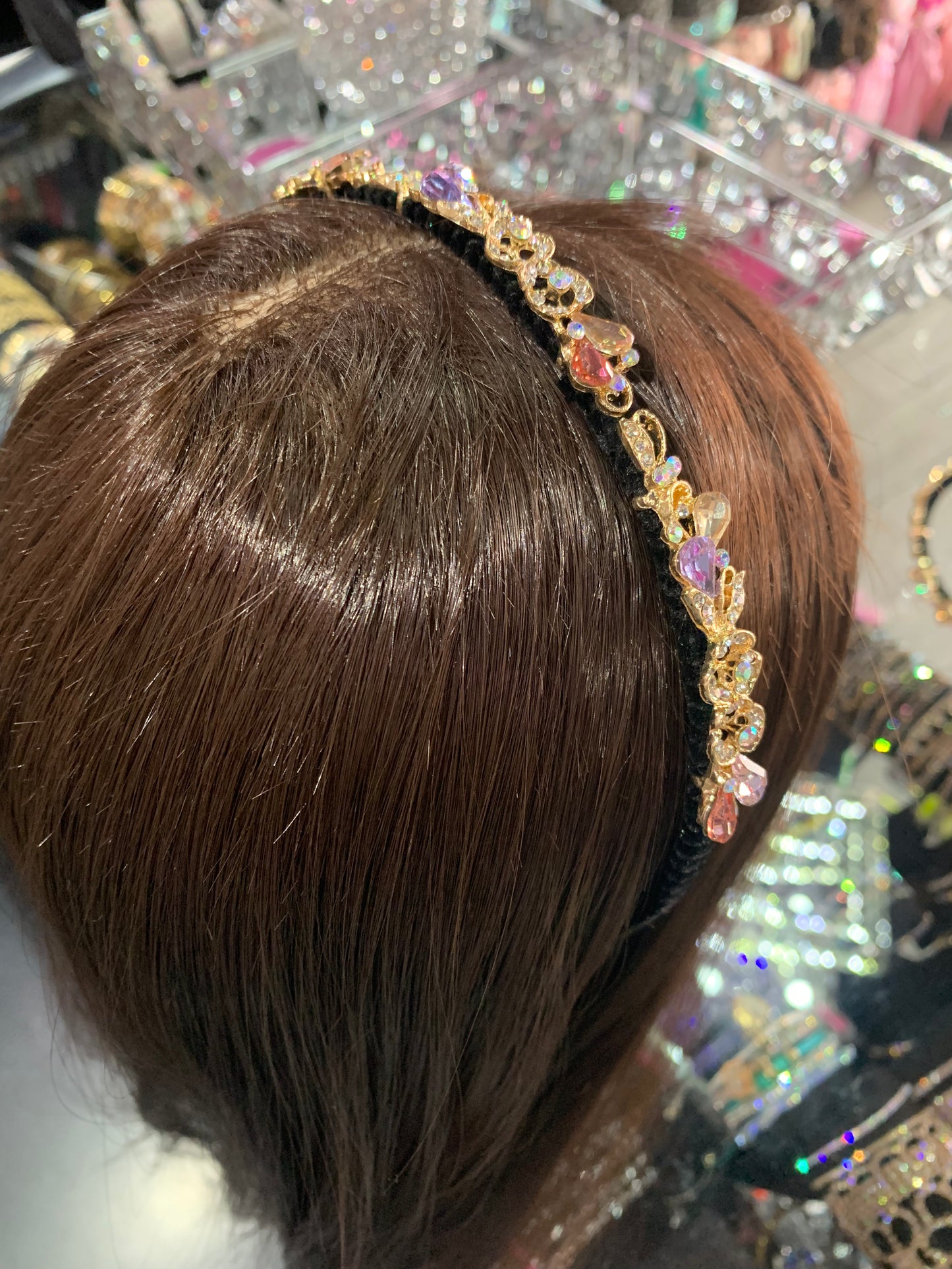 Diadema decorada - bling bling