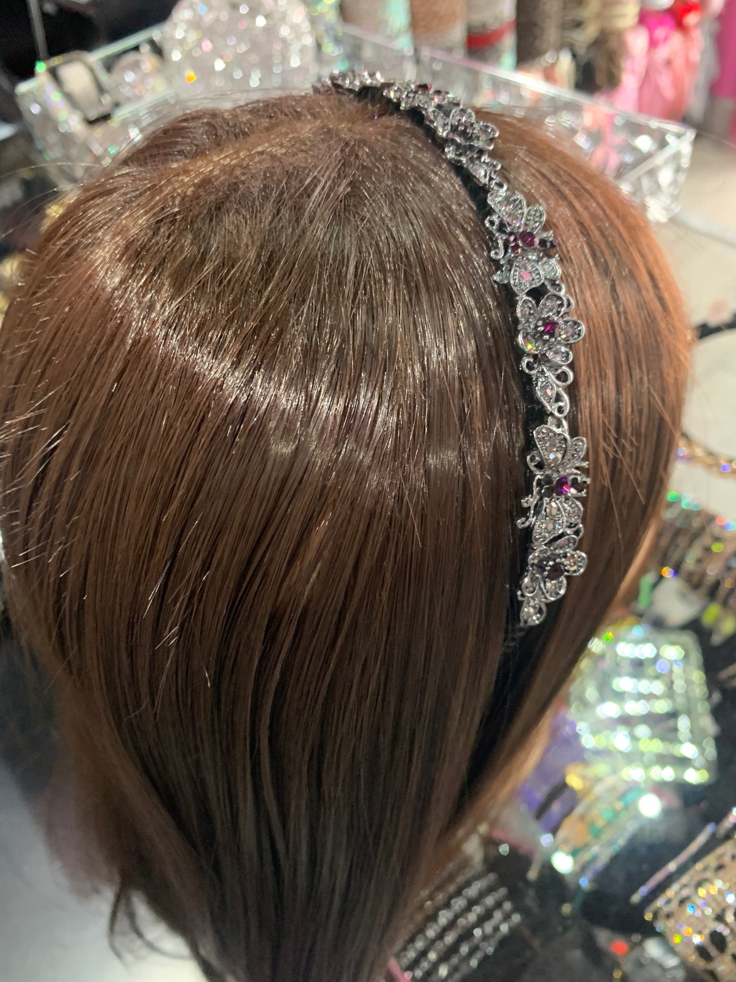 Diadema decorada - bling bling