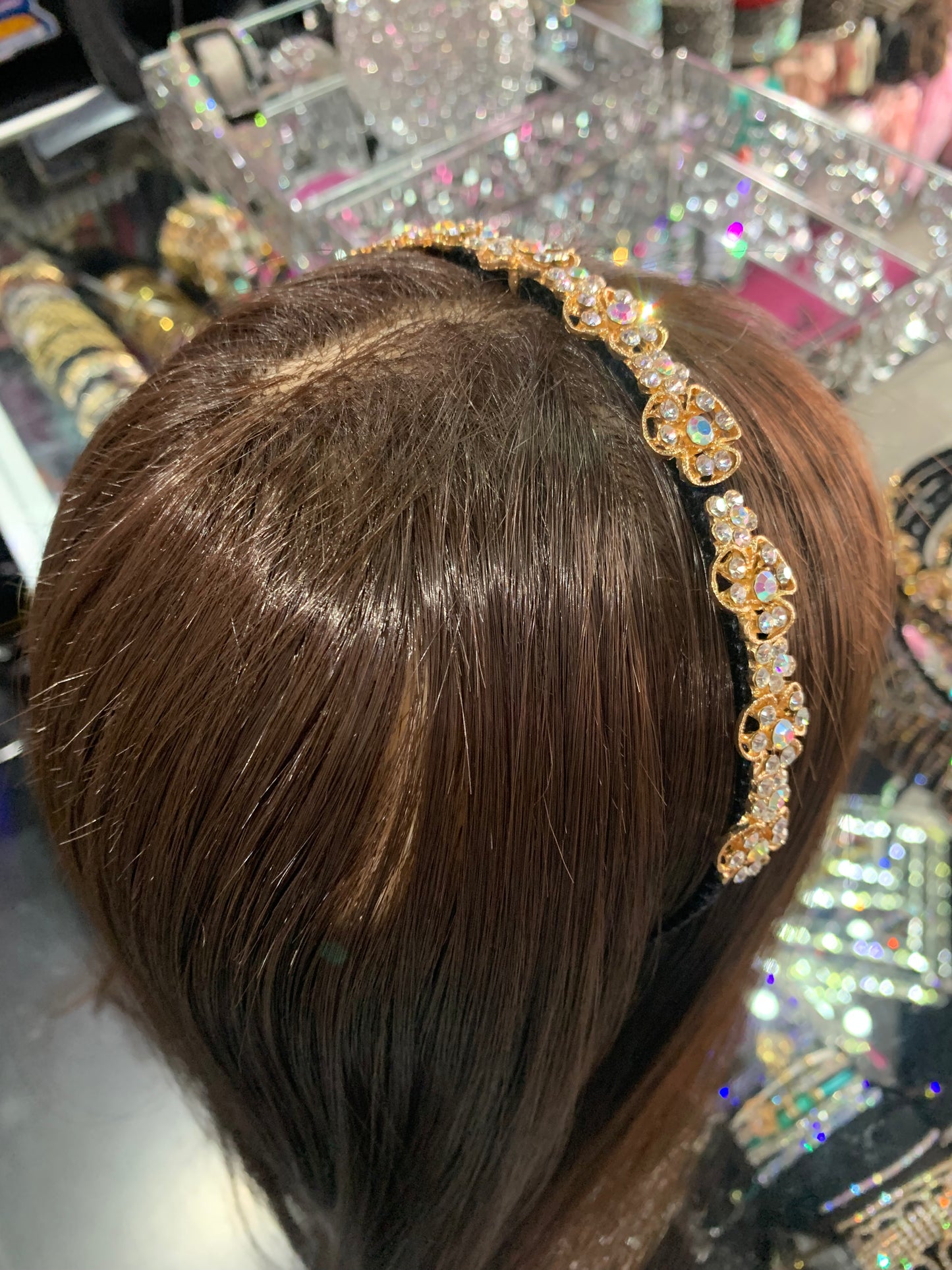 Diadema decorada - bling bling