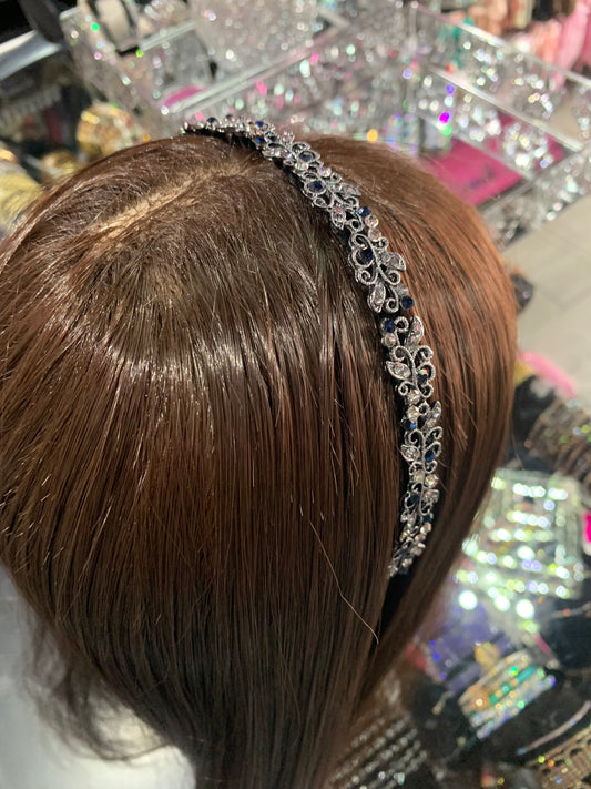 Diadema negra - bling bling