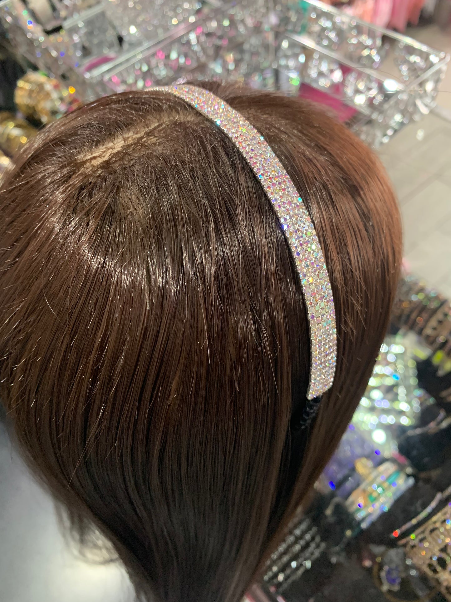 Diadema decorada - bling bling