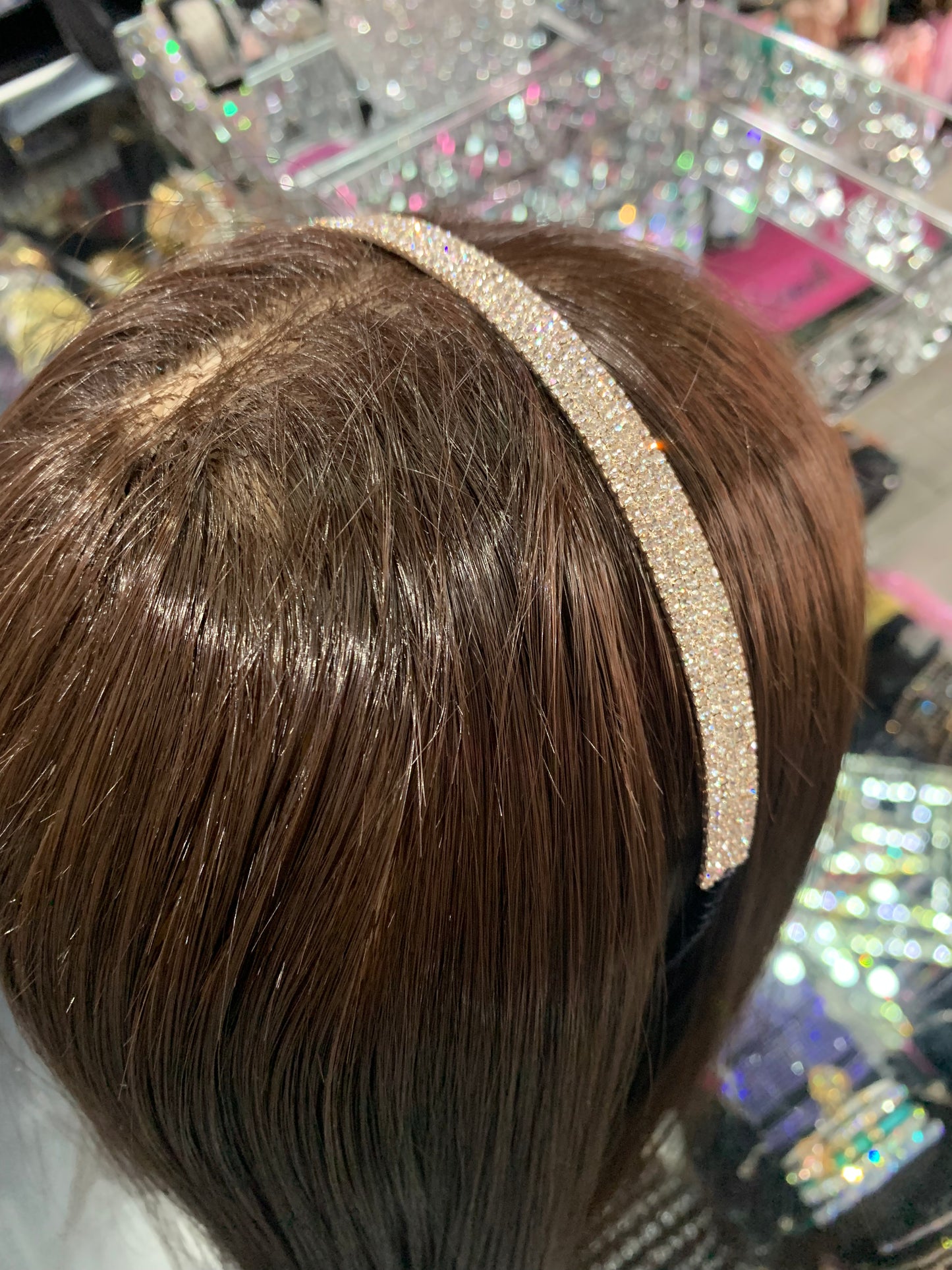 Diadema decorada - bling bling