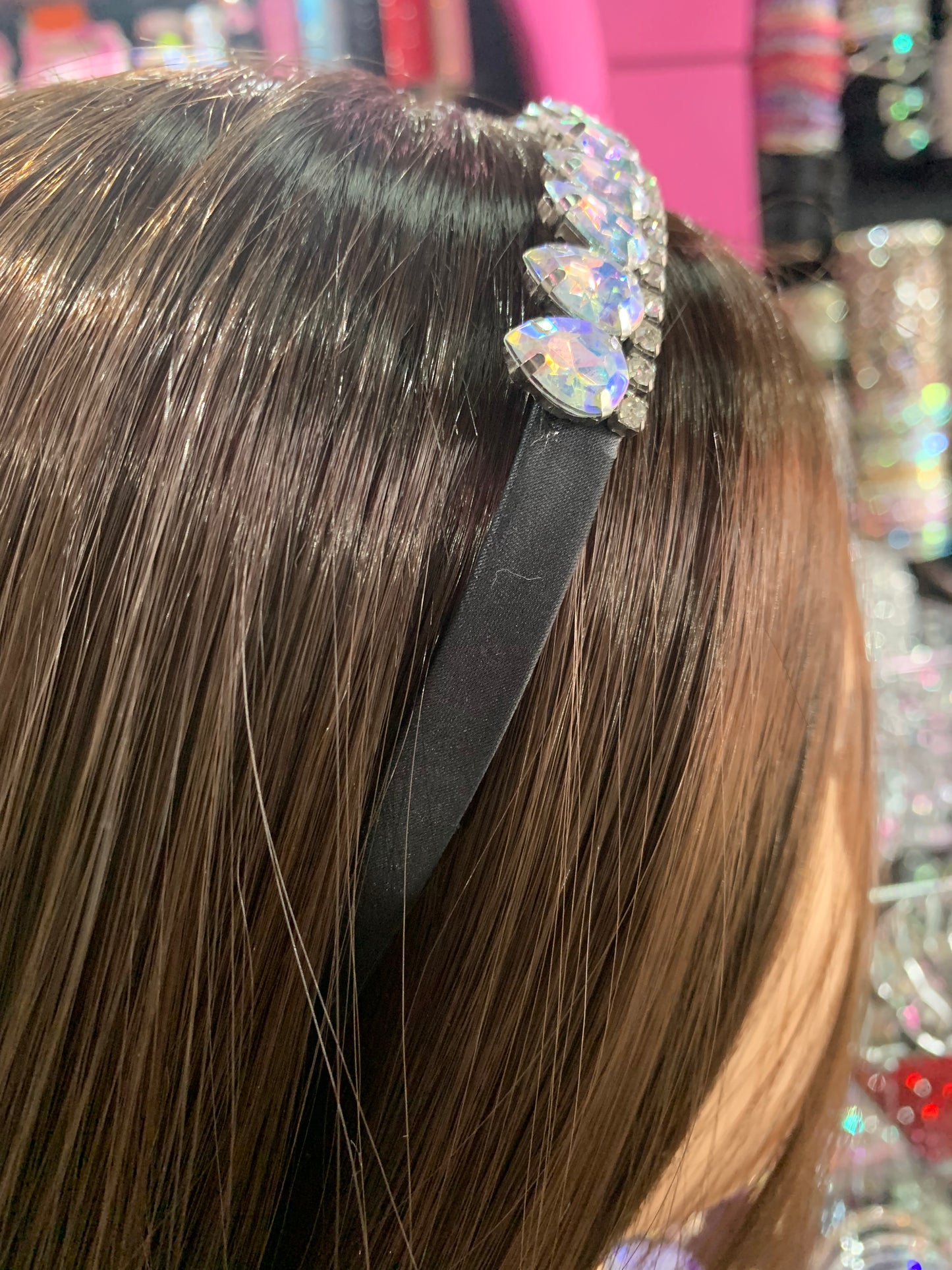 Diadema decorada - bling bling