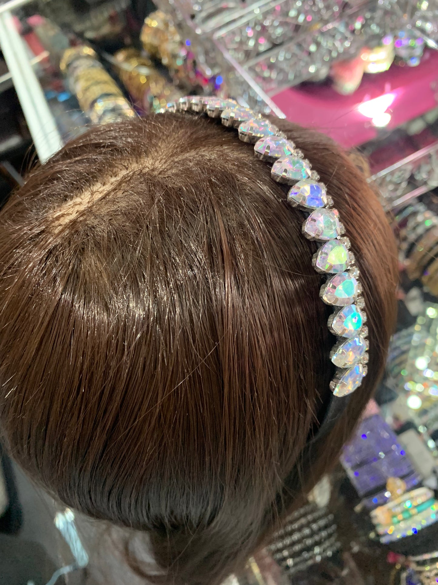 Diadema decorada - bling bling