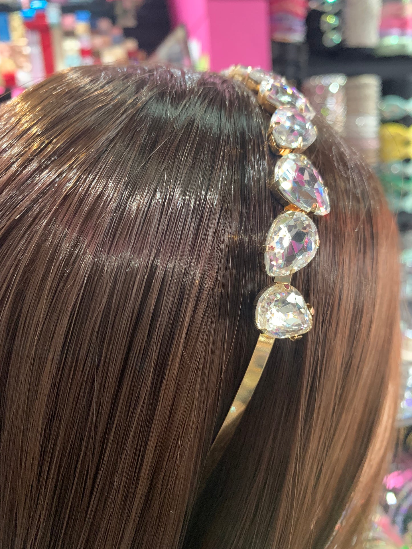 Diadema decorada - bling bling