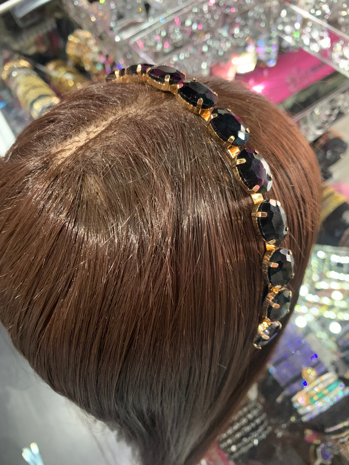 Diadema decorada - bling bling