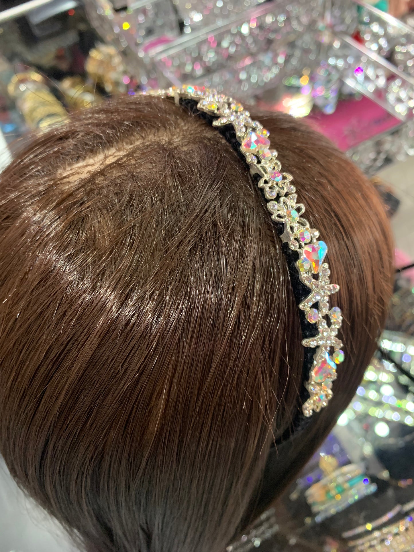 Diadema decorada - bling bling