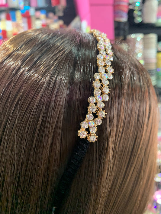 Diadema decorada - bling bling
