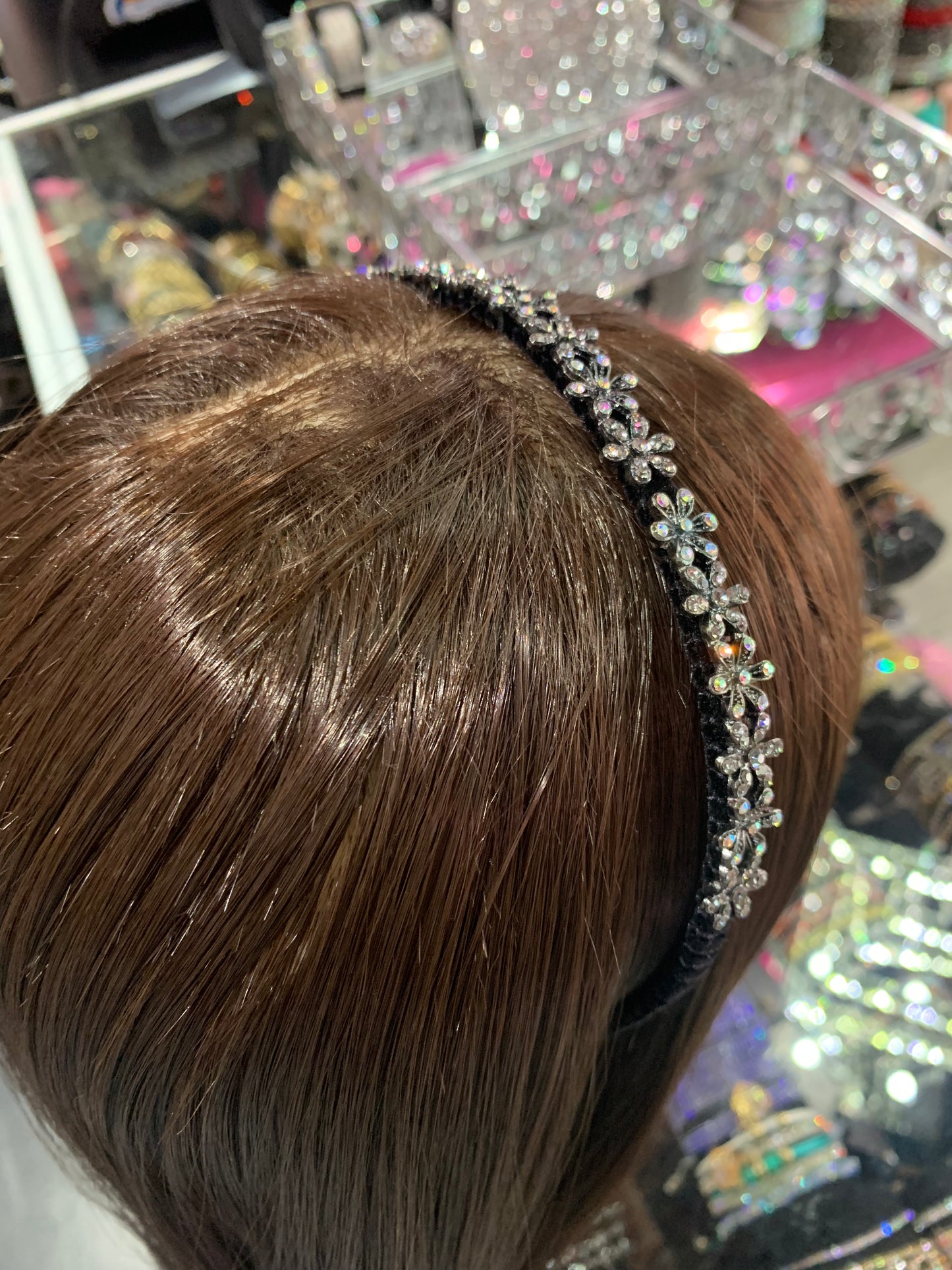 Diadema decorada - bling bling