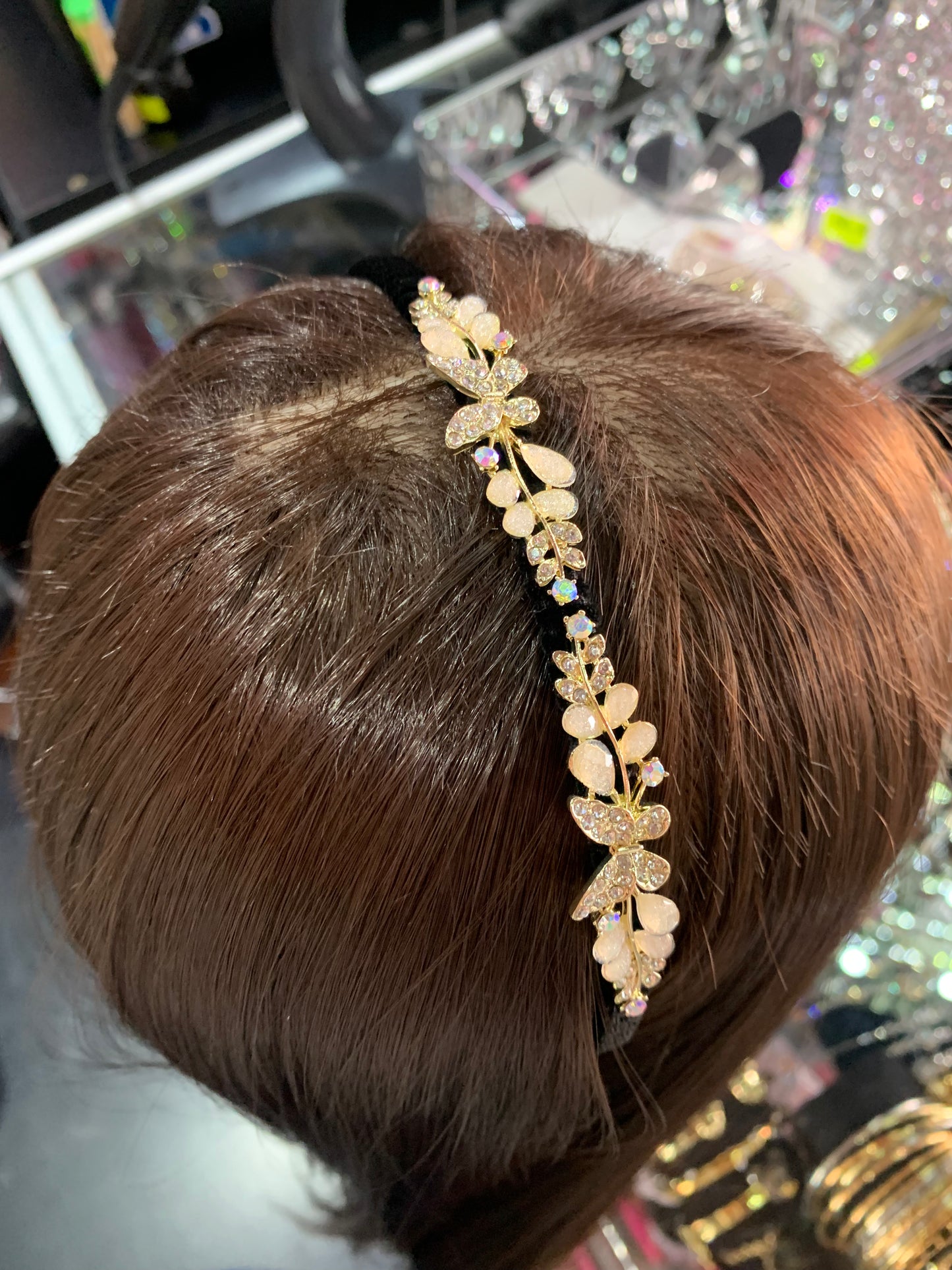 Diadema decorada - bling bling
