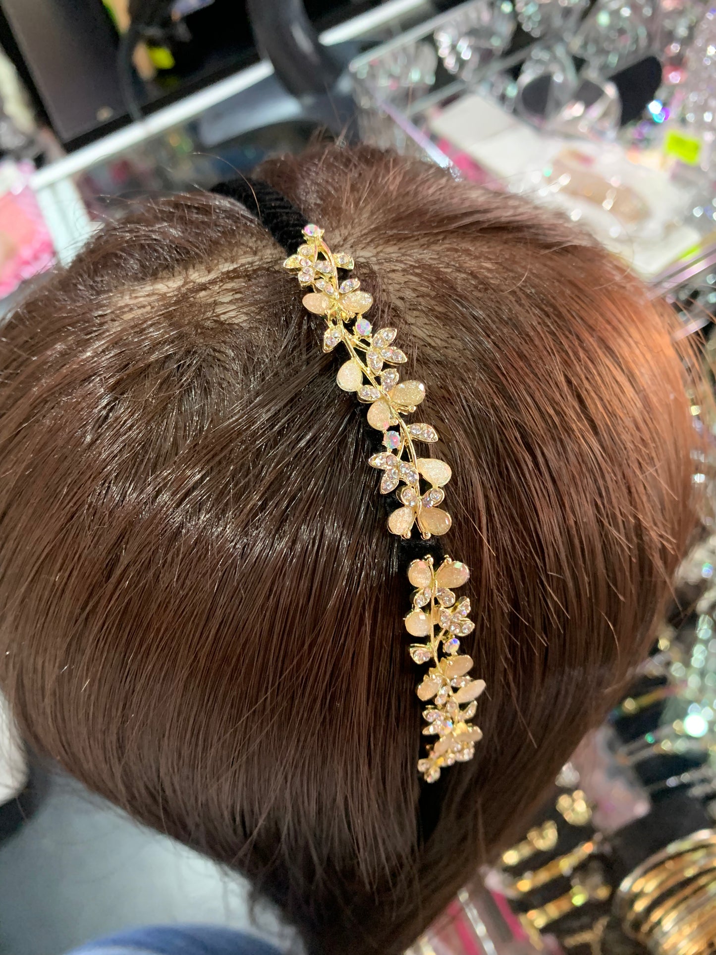 Diadema decorada - bling bling