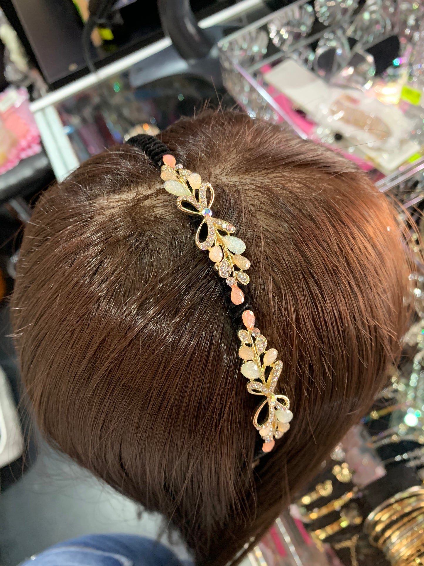Diadema decorada - bling bling