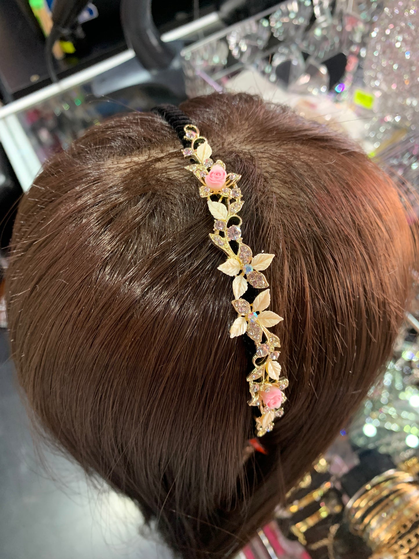 Diadema decorada - bling bling