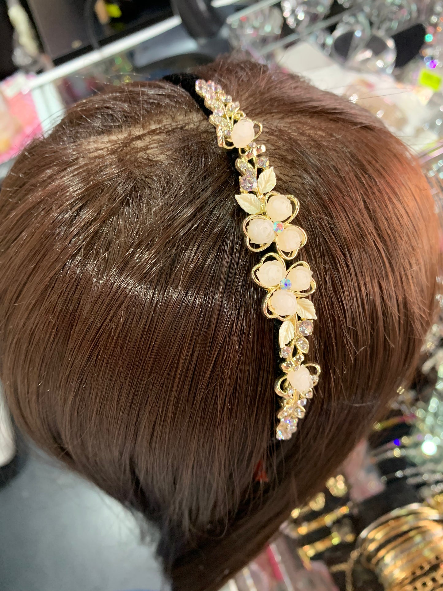 Diadema decorada - bling bling