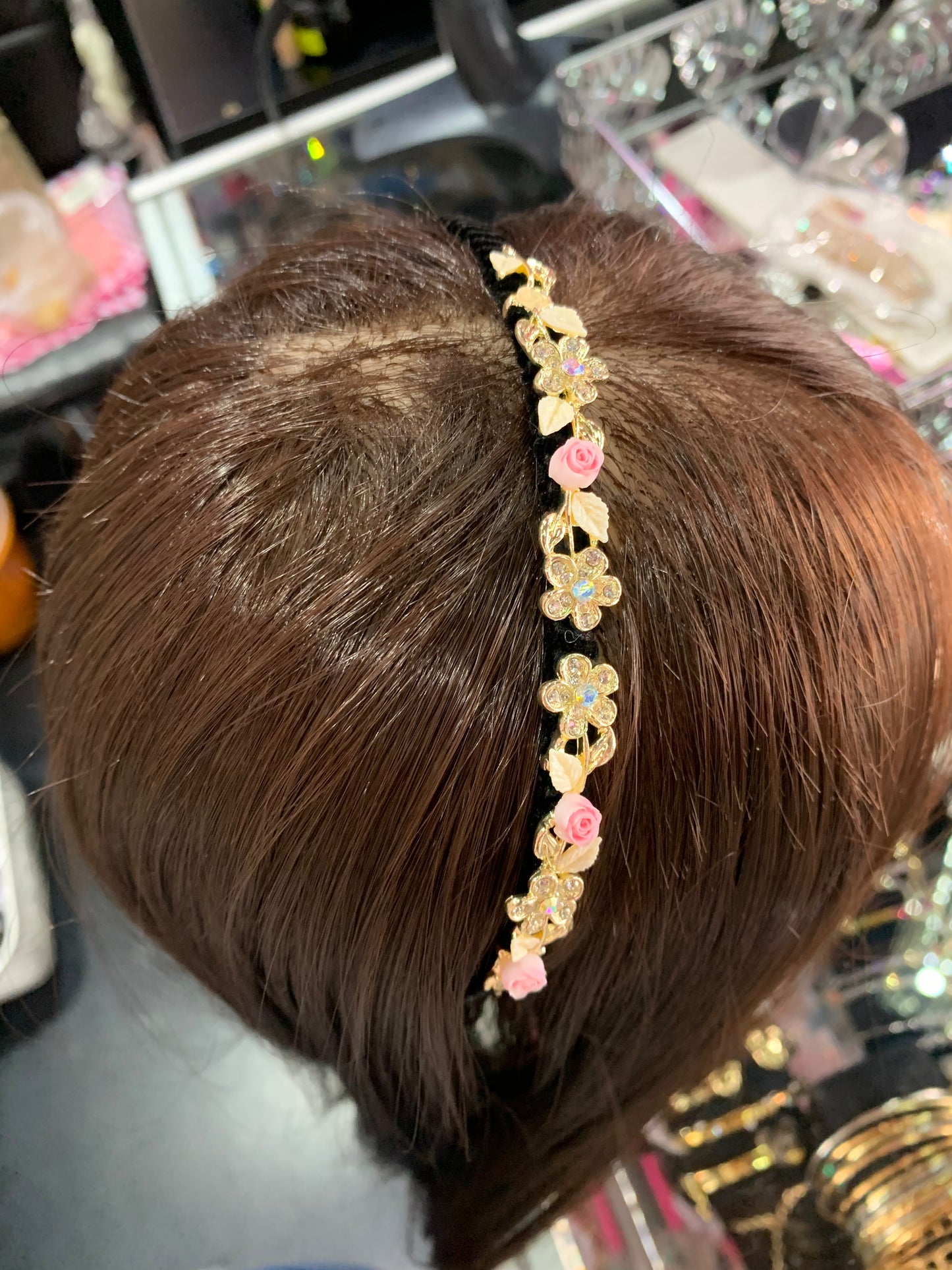 Diadema decorada - bling bling