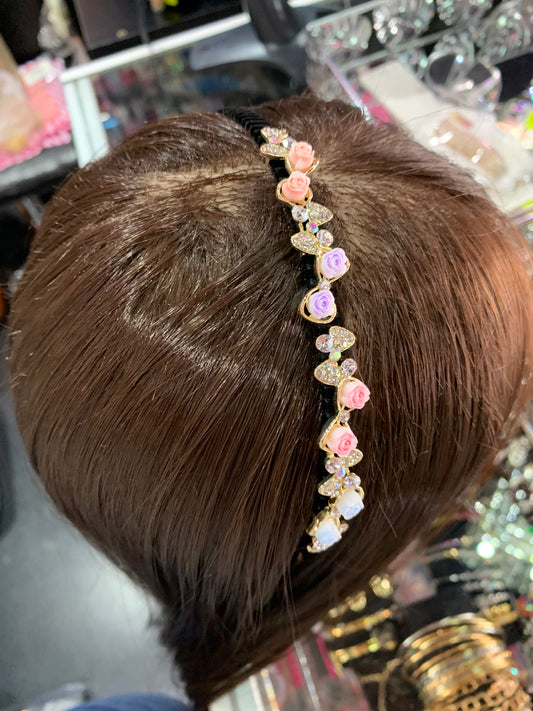 Diadema decorada - bling bling