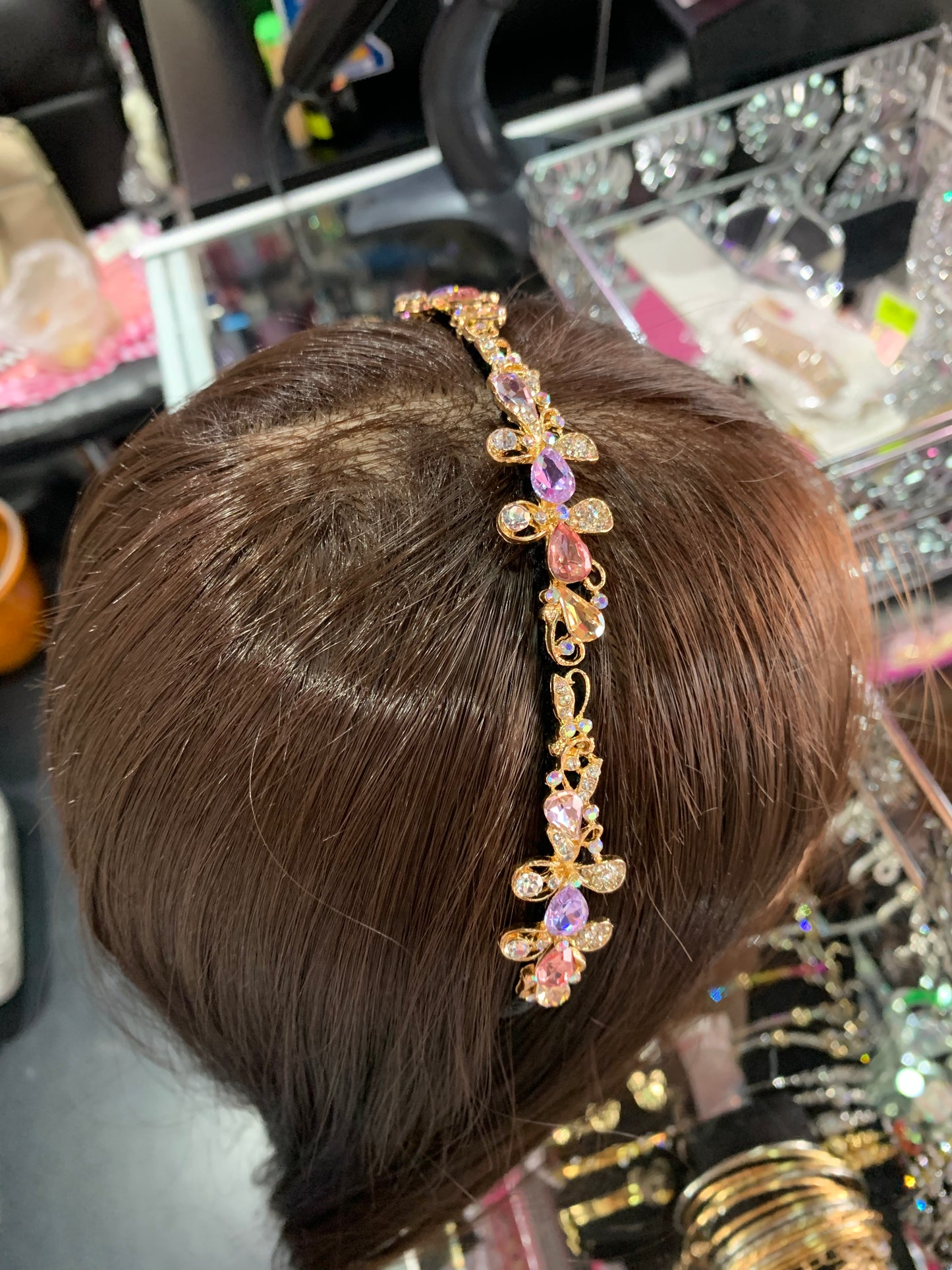 Diadema decorada - bling bling