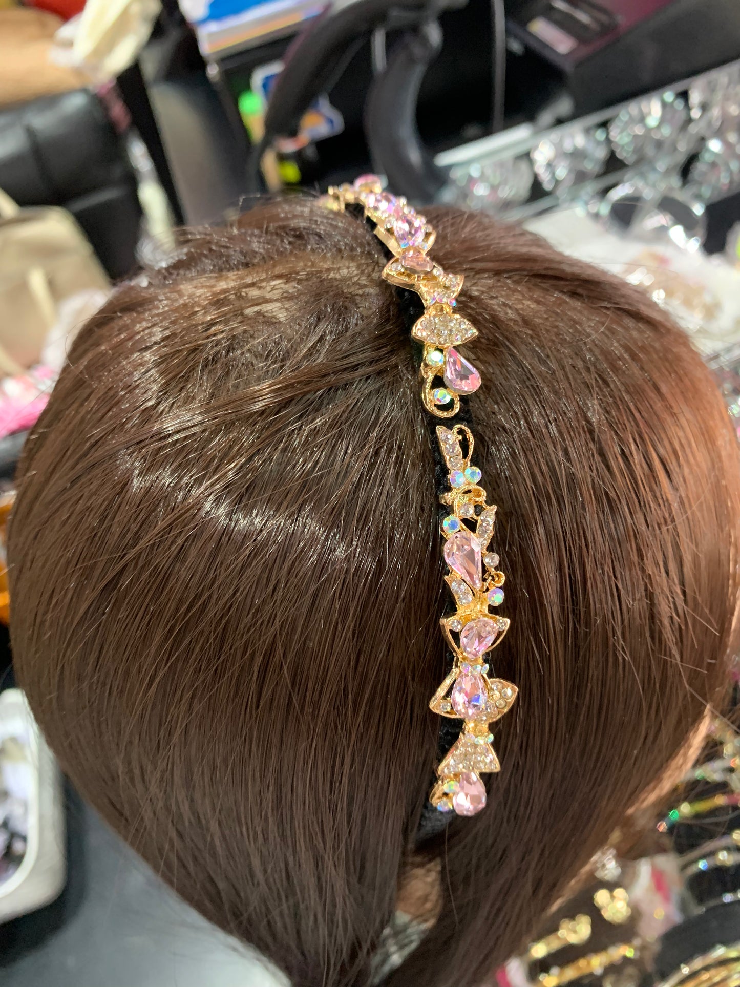 Diadema decorada - bling bling