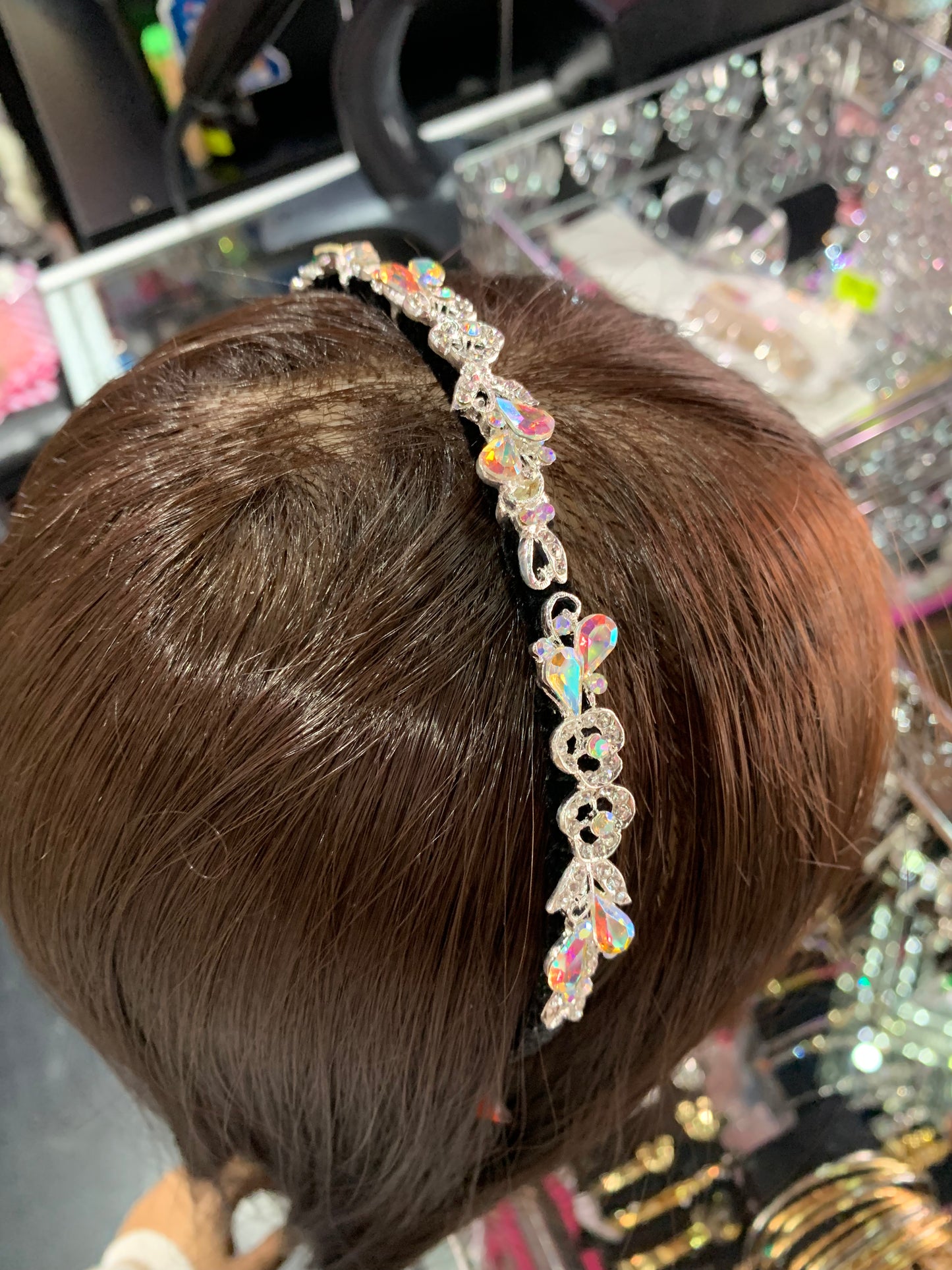 Diadema decorada - bling bling