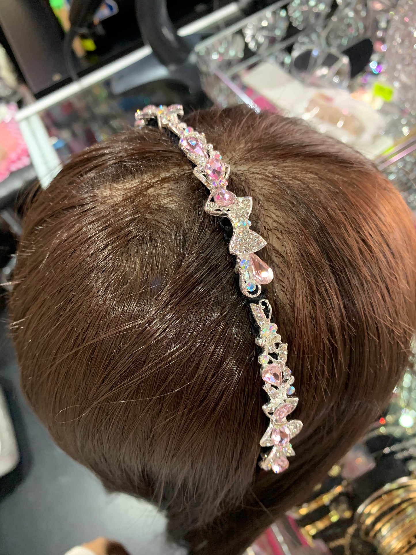 Diadema decorada - bling bling