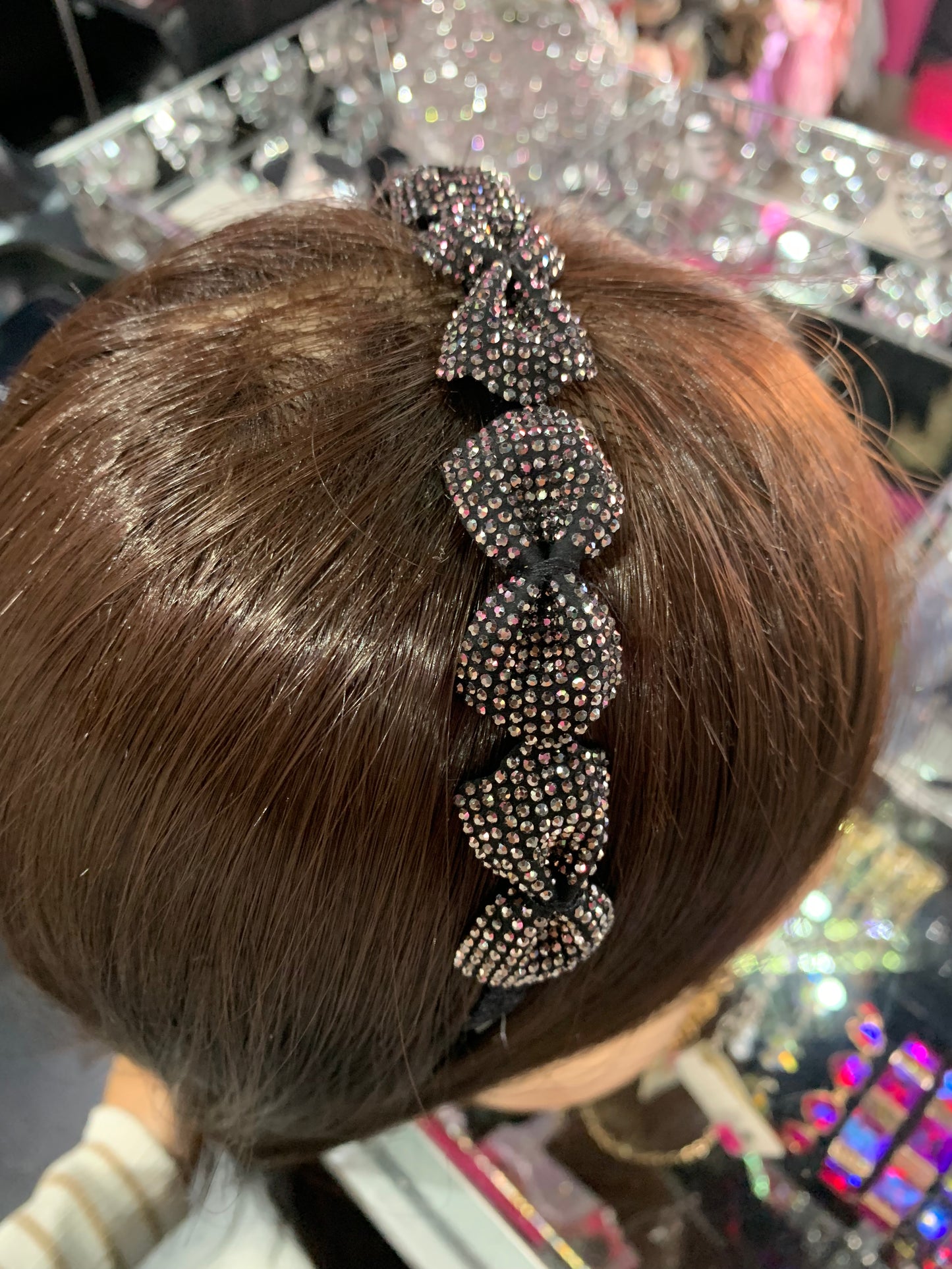 Diadema decorada - bling bling