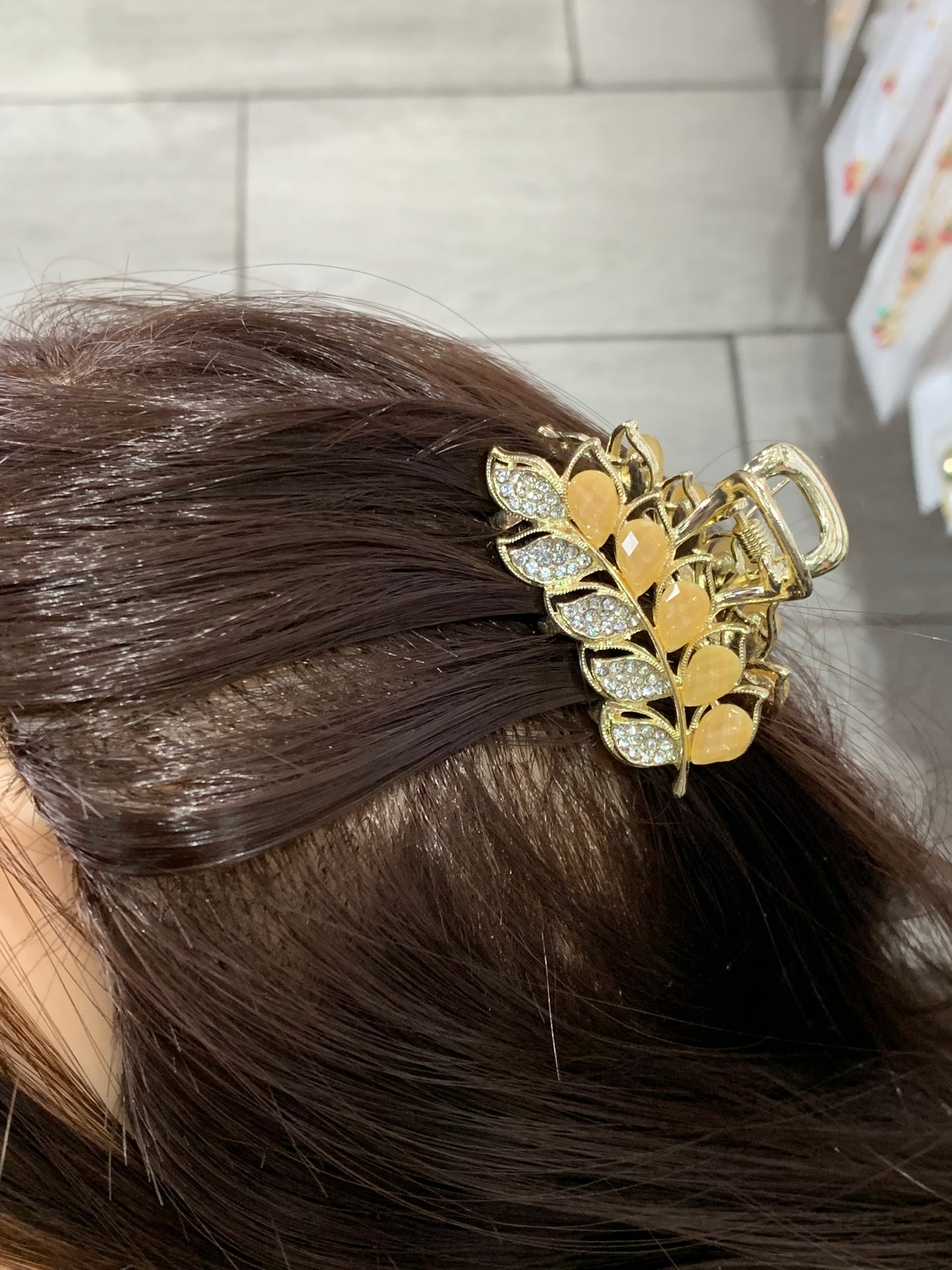Pinza decorada mini - bling bling