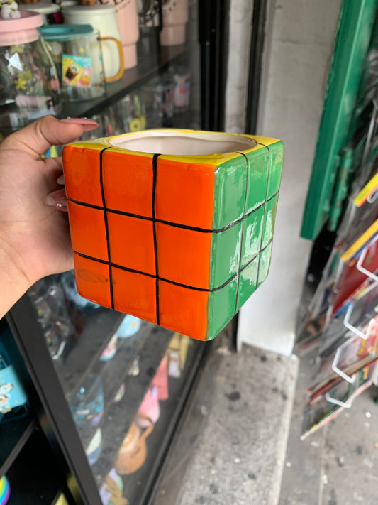 Taza de cubo rubick- Queen Cosmétics
