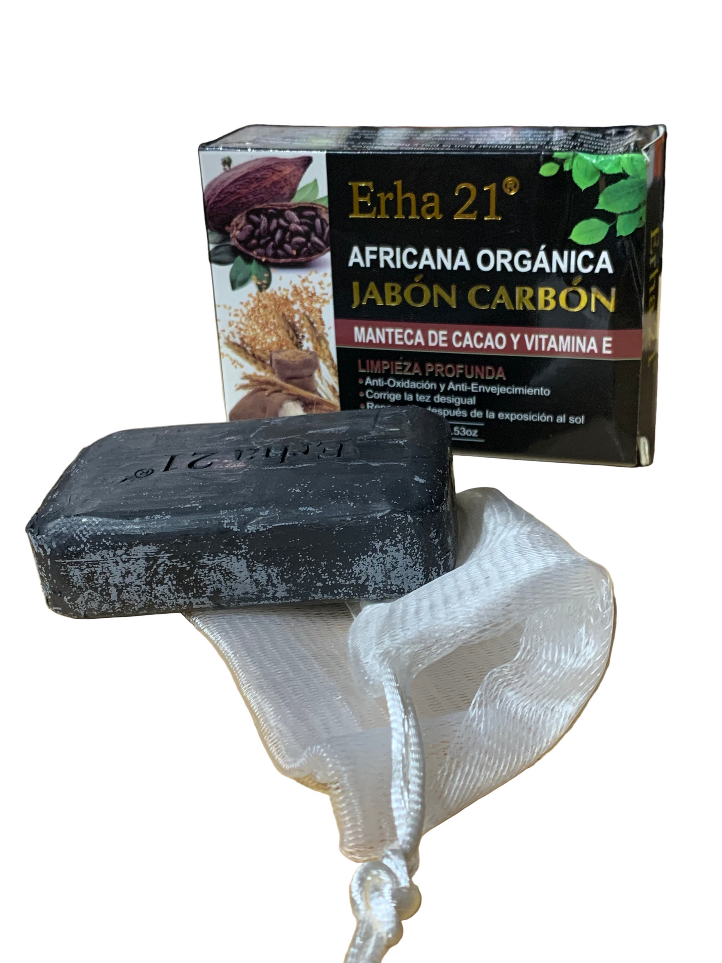 Jabón de carbón - Queen Cosmétics