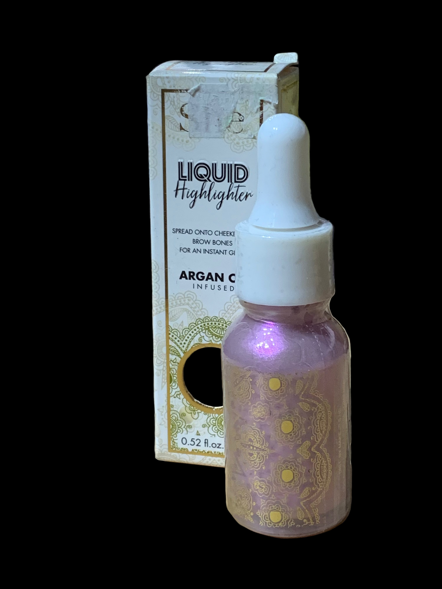 Iluminador líquido tornasol / morado - Queen Cosmétics