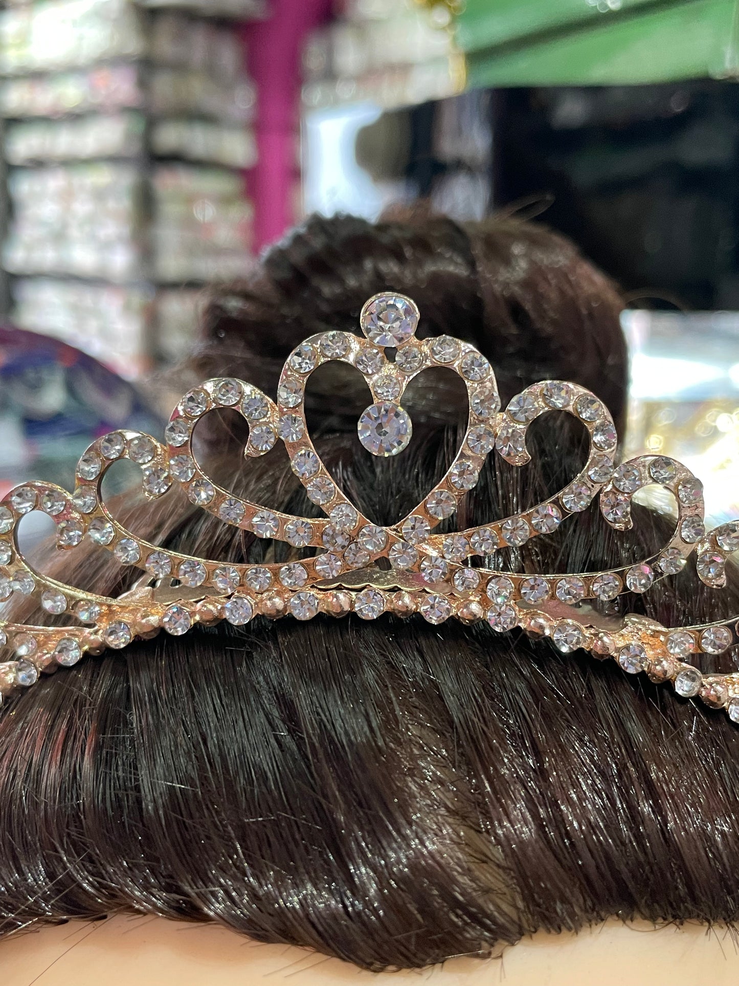 Peineta princesa dorada