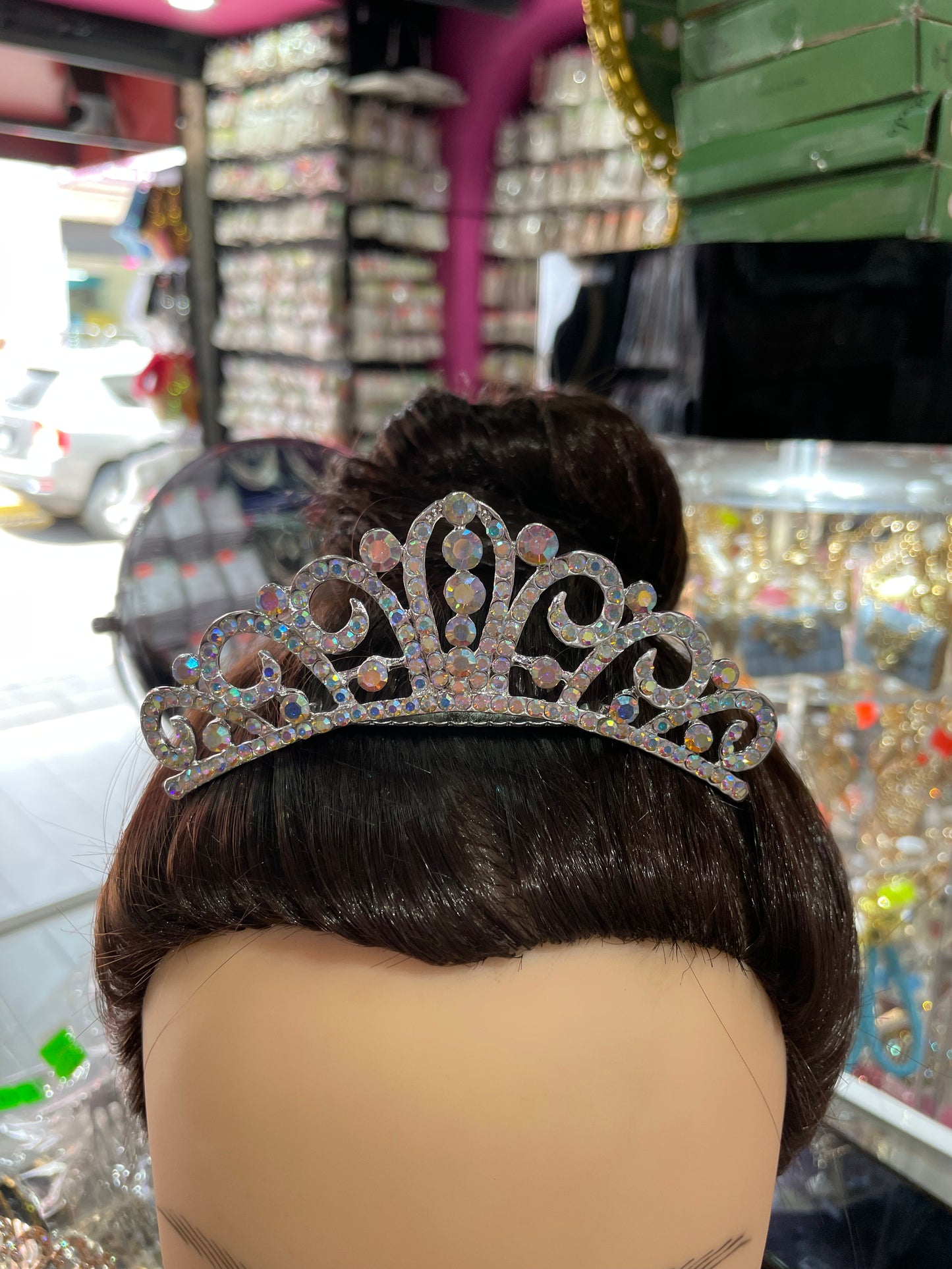 Peineta princesa tornasol
