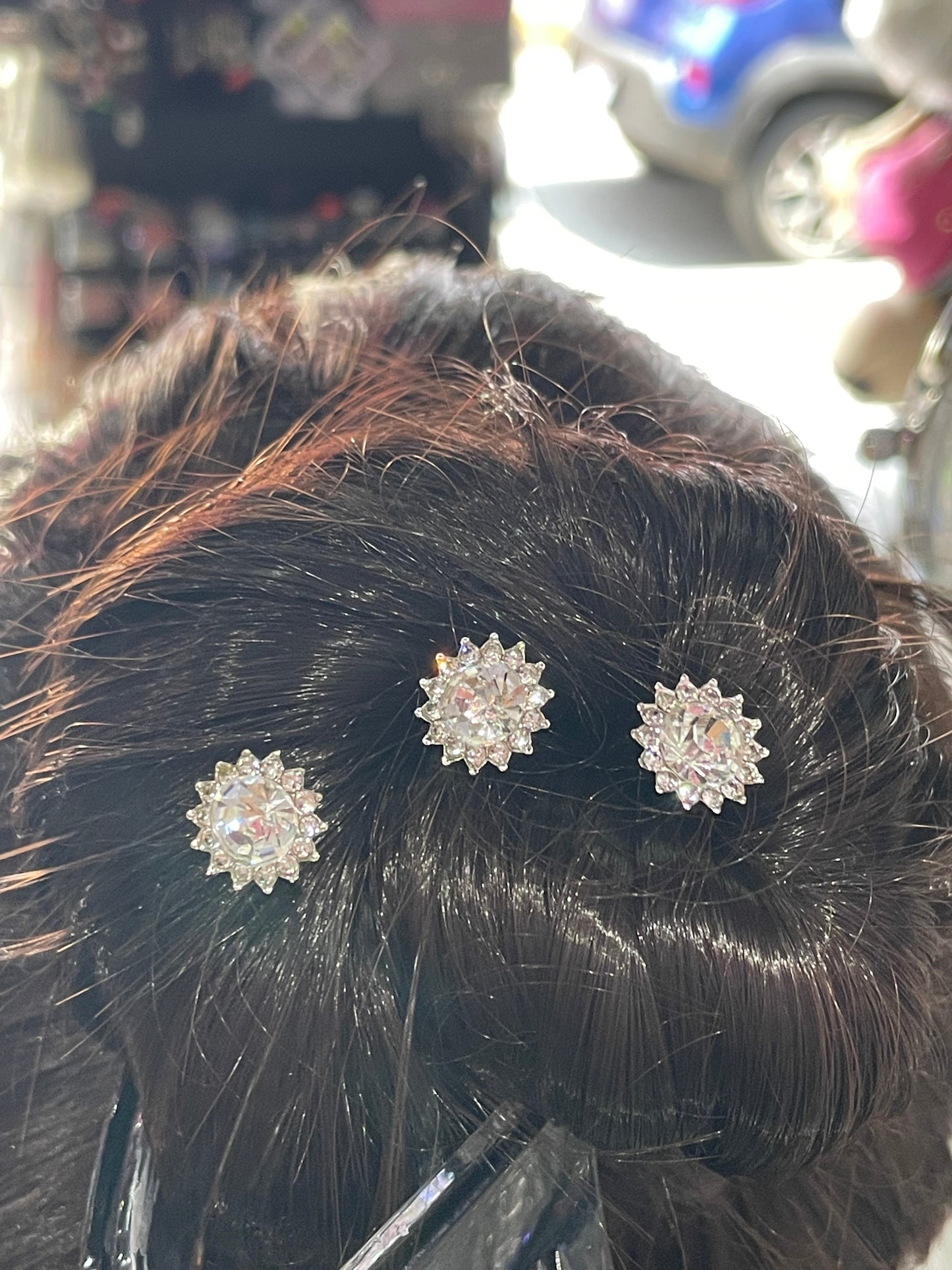 Horquillas sol tornasol