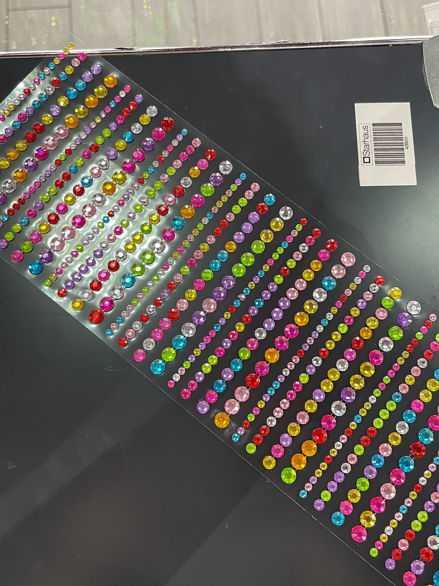 Pedrería para peinados/maquillaje