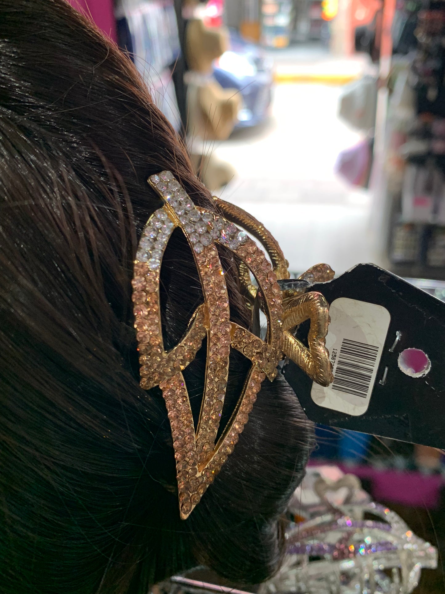 Pinza de hoja -Bling Bling