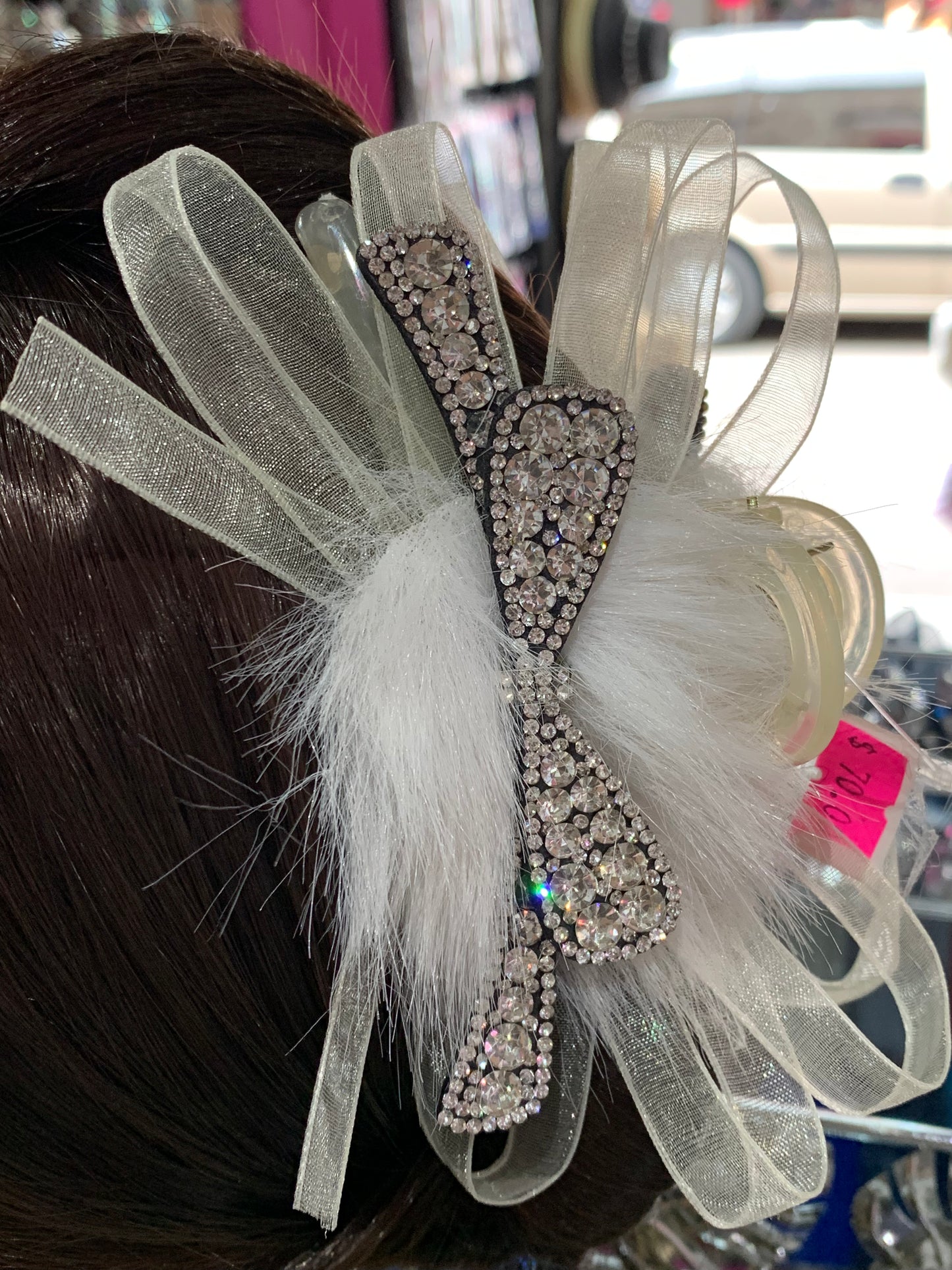 Pinza Peluche Brillante - Bling Bling