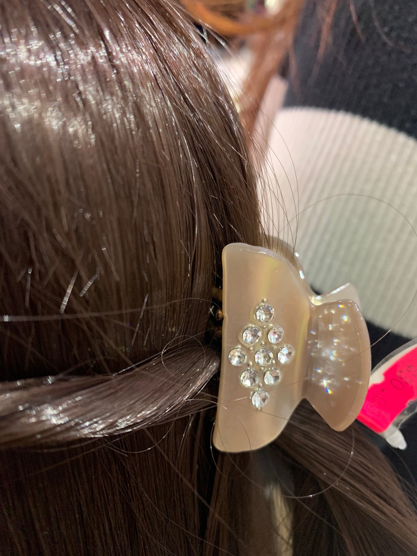 Mini pinza de plástico