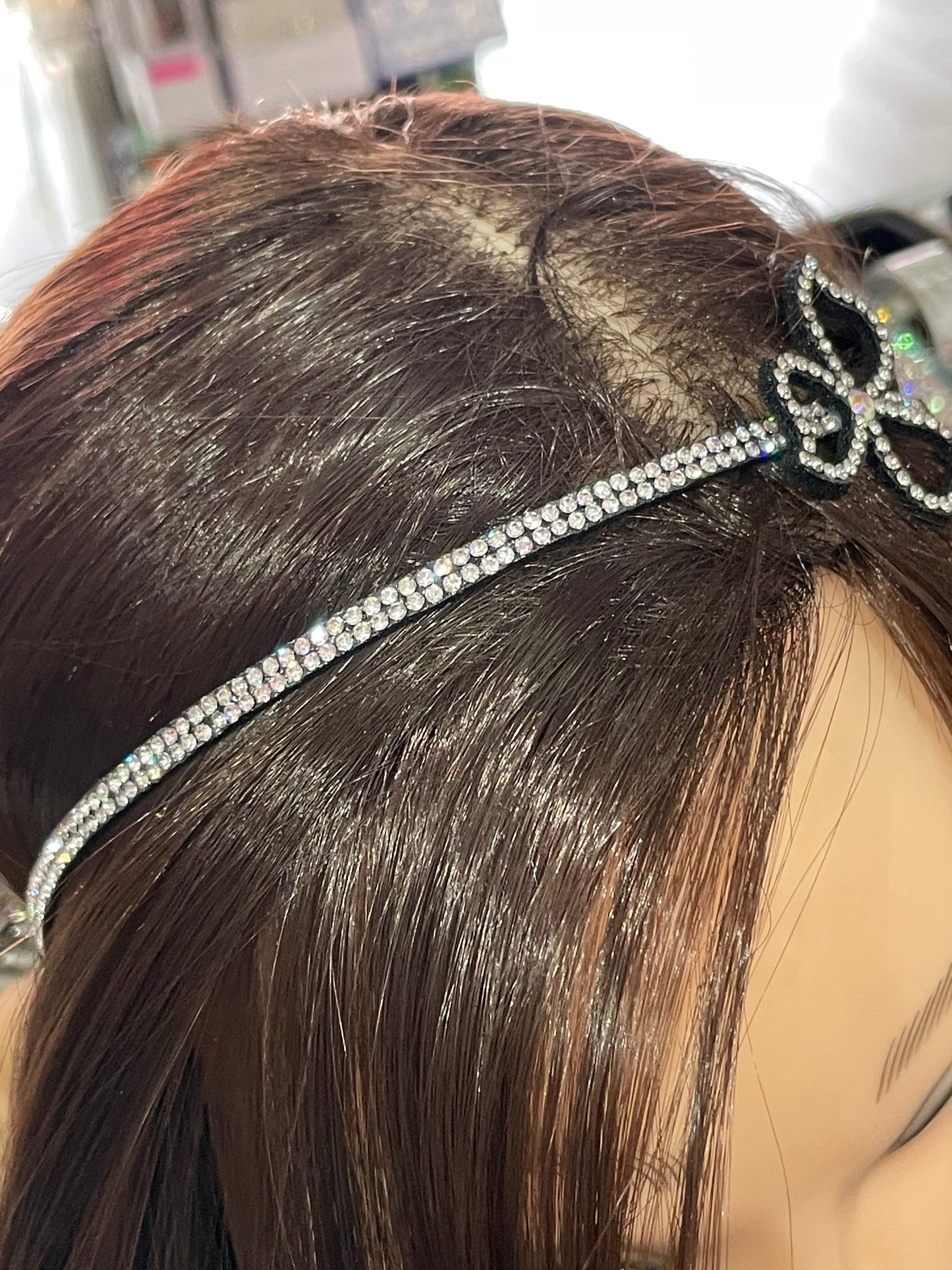 Cinta decorativa con resorte para el pelo - Bling Bling