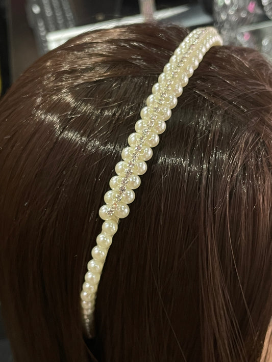 Diadema diseños de perla - Bling Bling