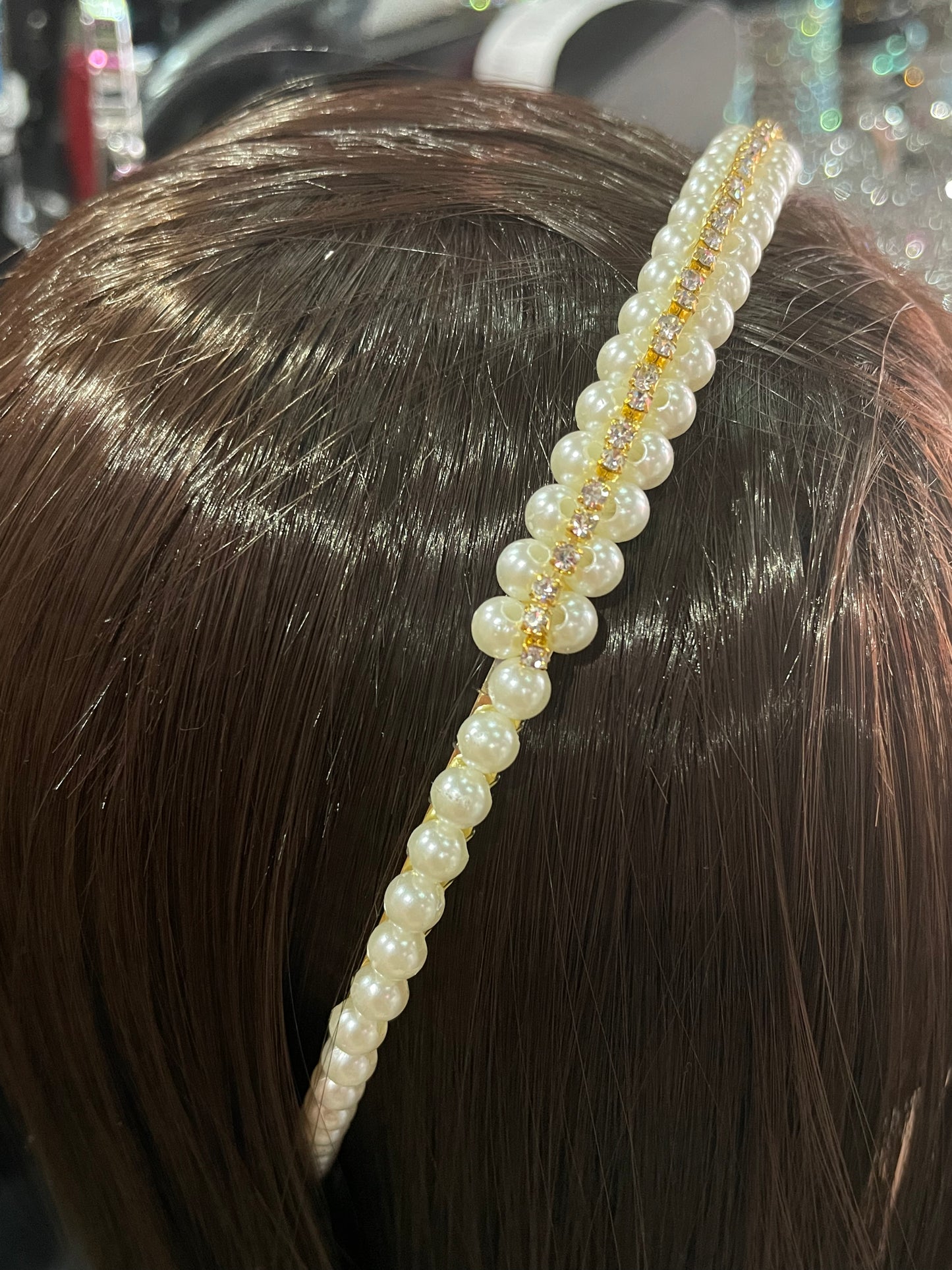 Diadema diseños de perla - Bling Bling