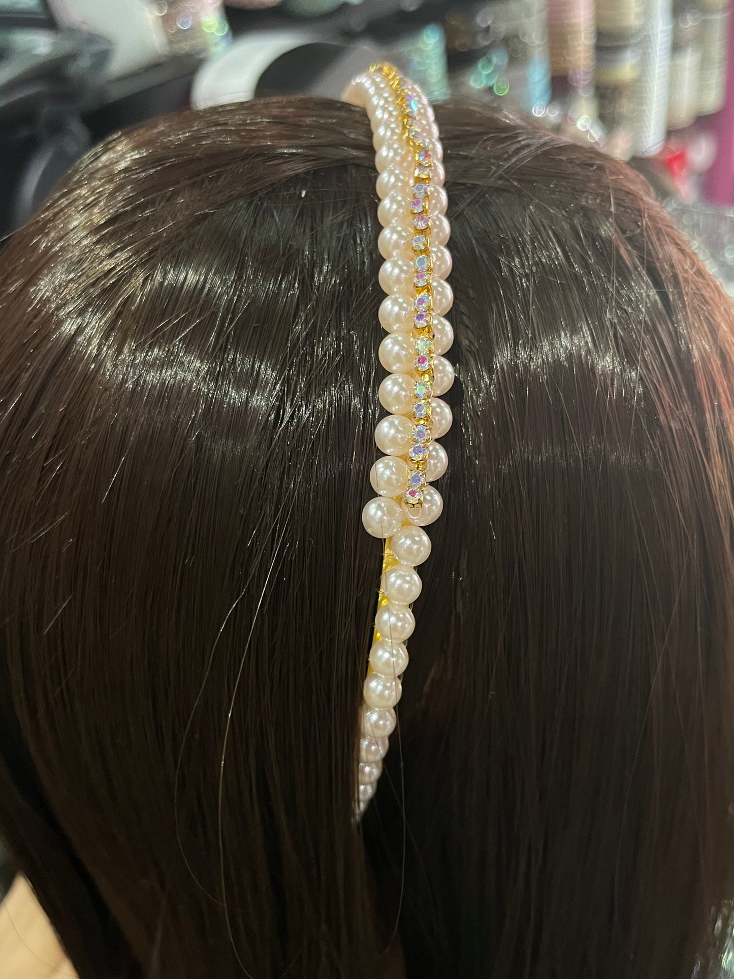Diadema diseños de perla - Bling Bling