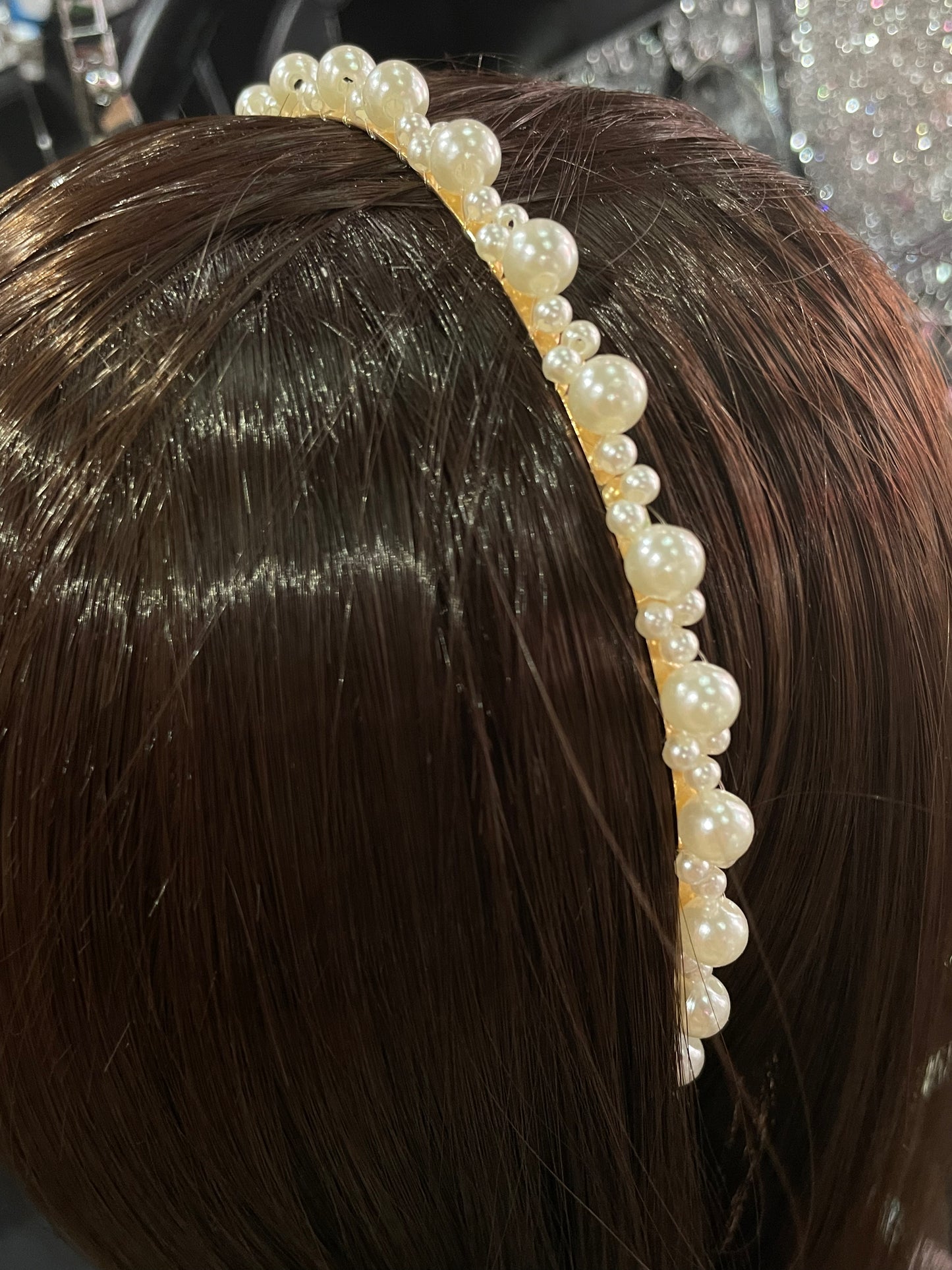 Diadema diseños de perla - Bling Bling