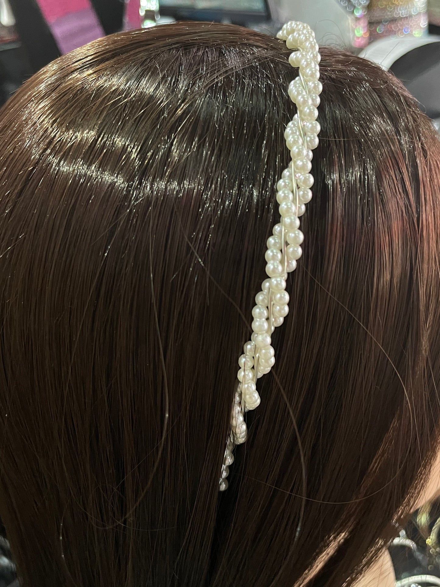 Diadema de perlas - Bling Bling