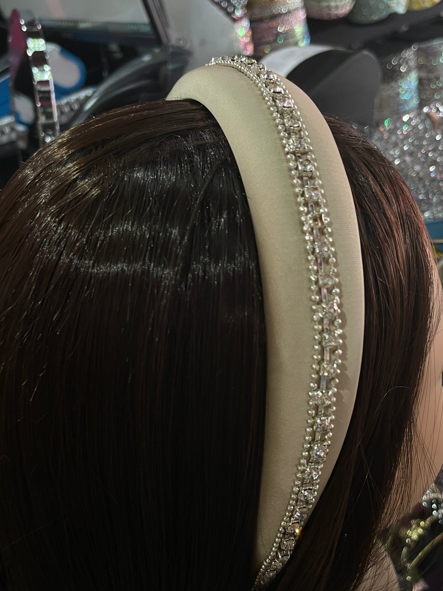 Diadema alta decorada - Bling Bling